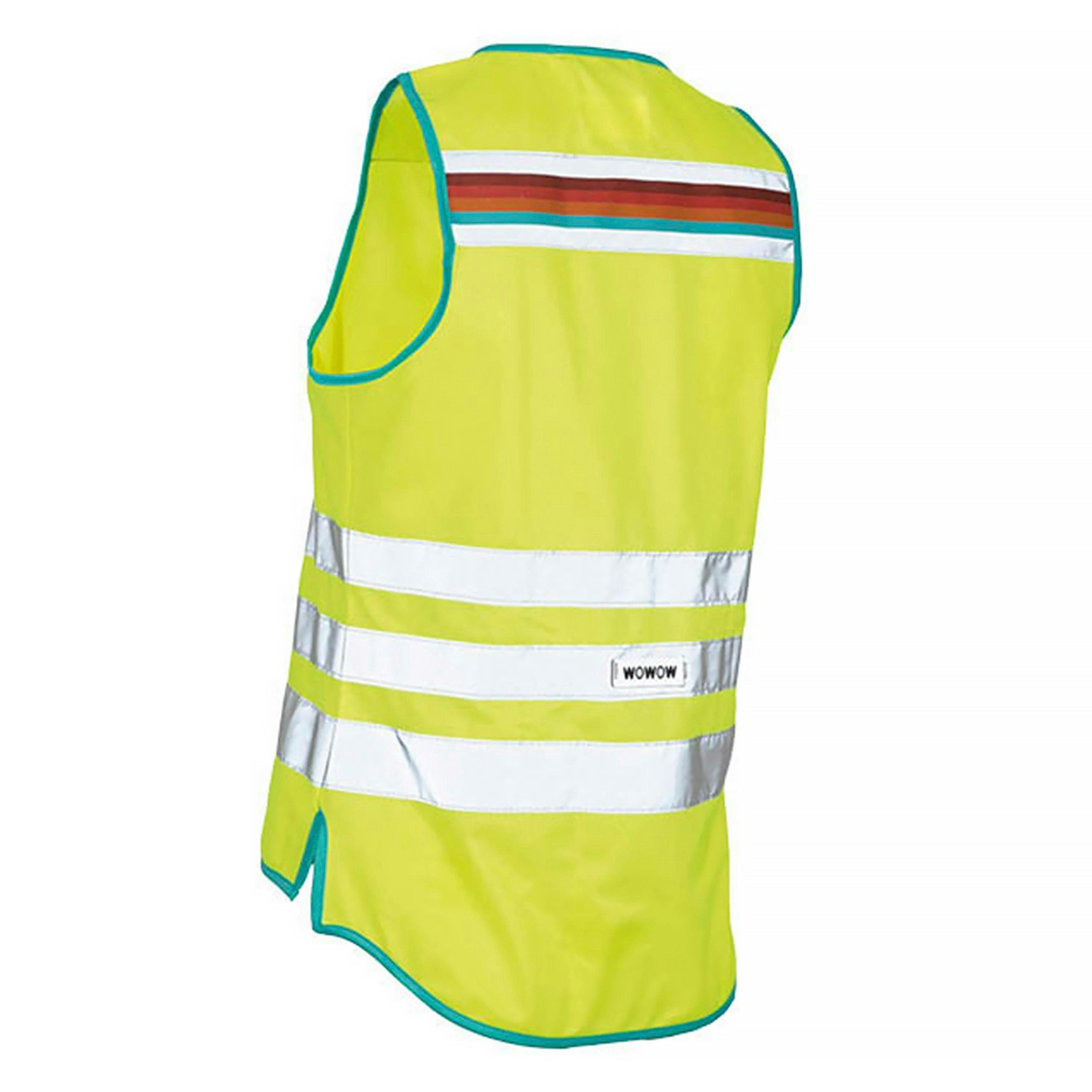 Ladies Lucy Yellow Hi Vis Reflective Cycling Vest , view 2 of 5