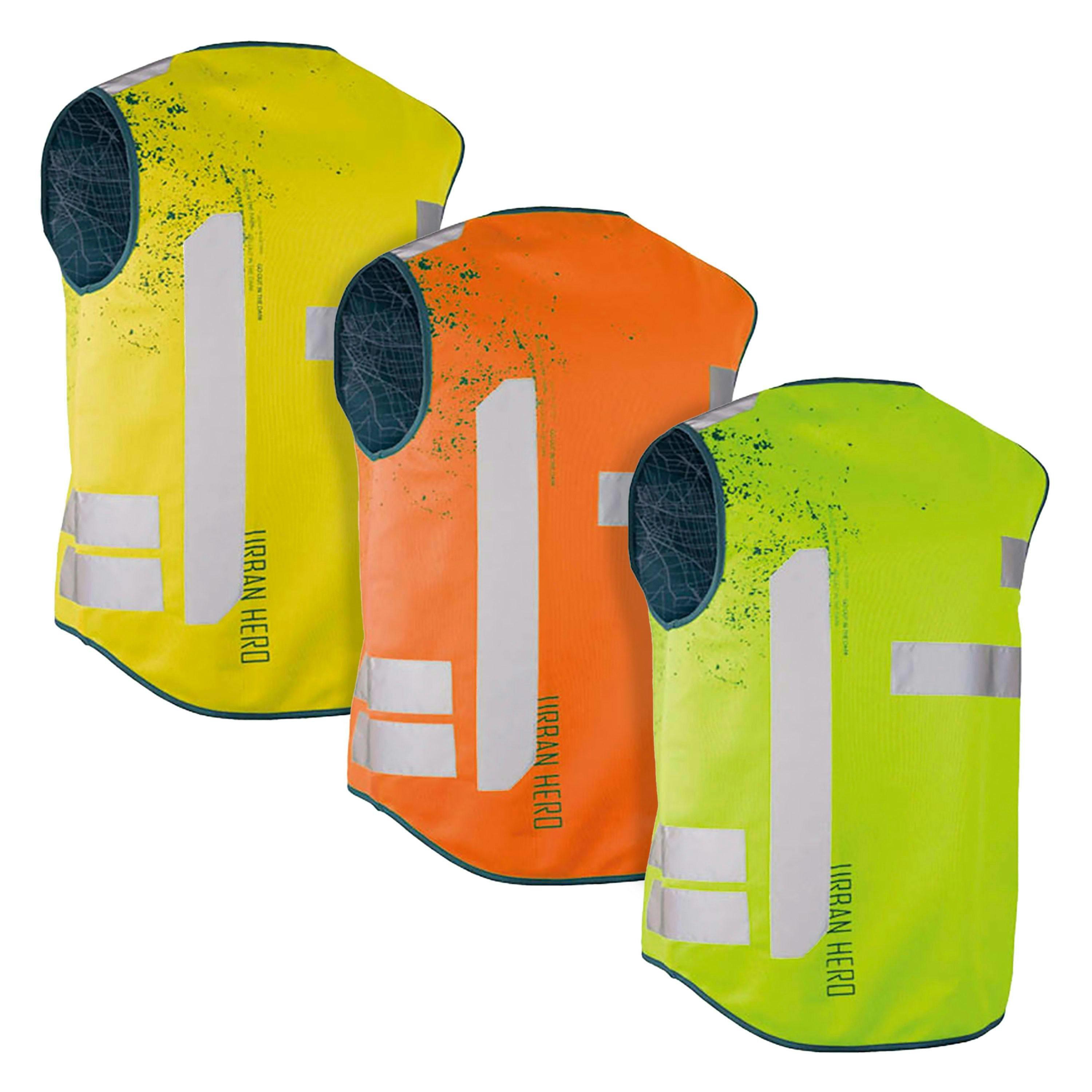3 Pack Unisex Hi Vis Reflective Cycling Vests | Mens Ladies Gilet with Pocket , view 2 of 5