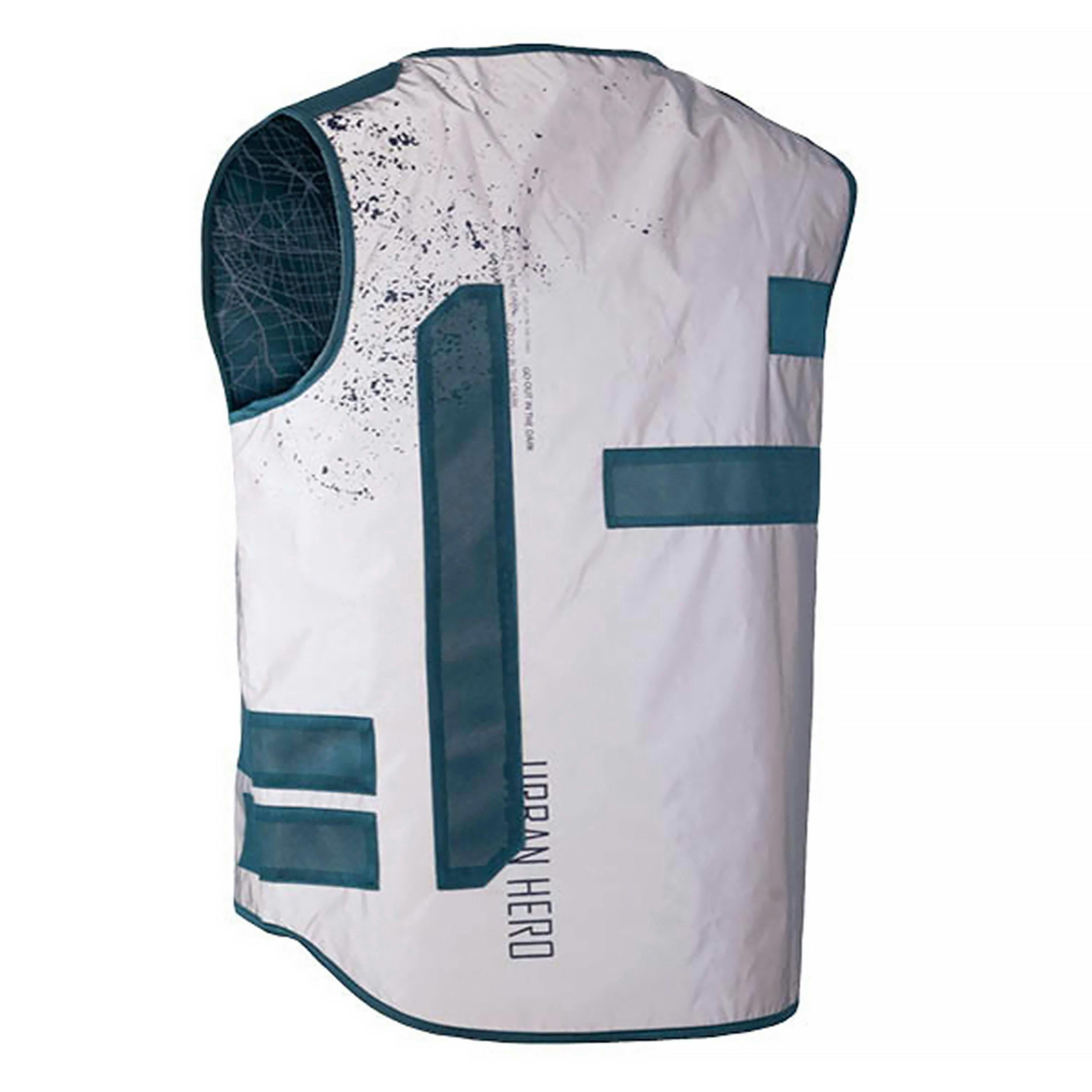 Mens Ladies Urban Hero Full Reflective Cycling Vest 360 Visibility , view 2 of 5