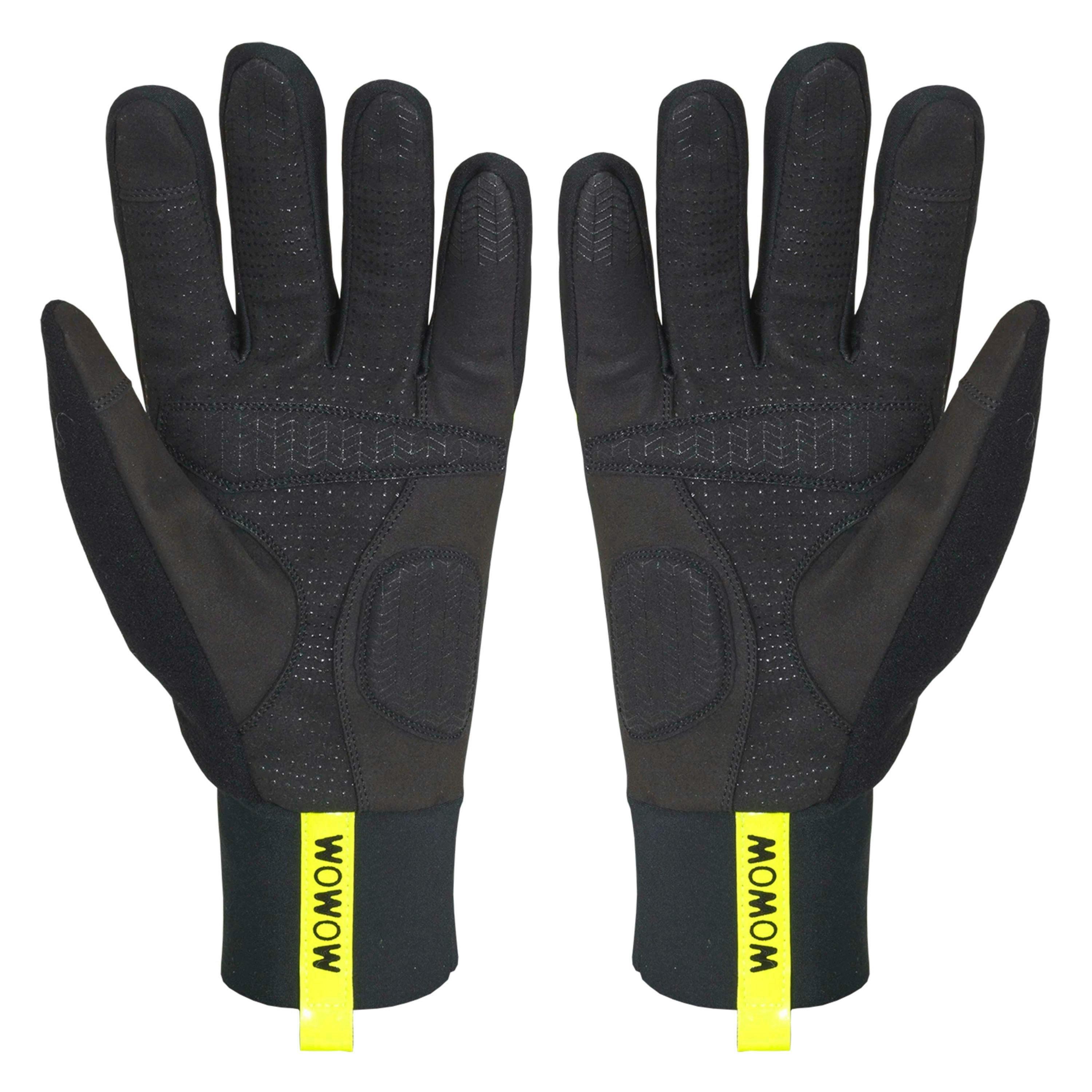 Mens Ladies Night Stroke Full Reflective Windproof Winter Touchscreen Gloves , view 2 of 5