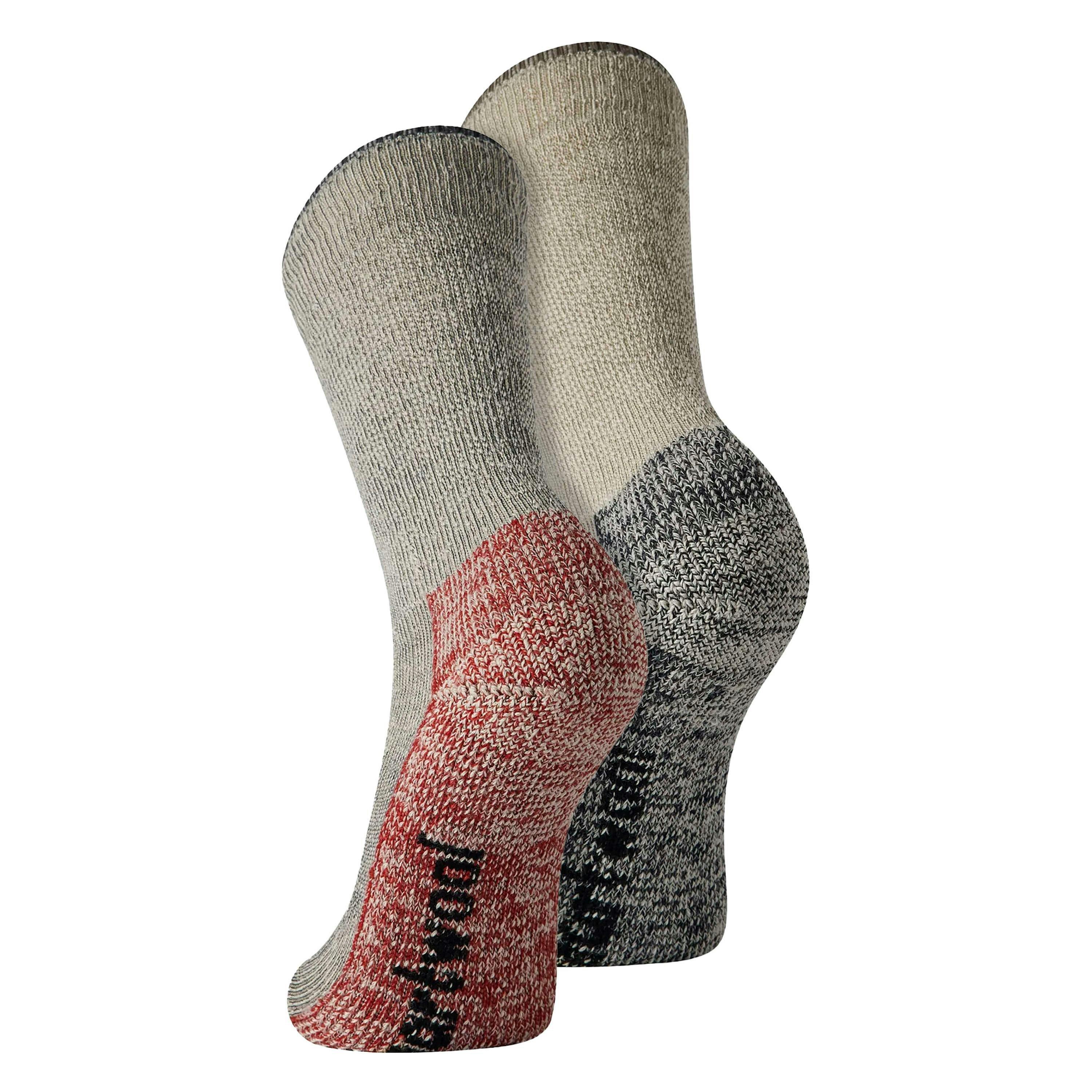 2 Pack Mountaineer Maximum Cushion Merino Wool Mens & Ladies Hiking Boot Socks , view 2 of 5