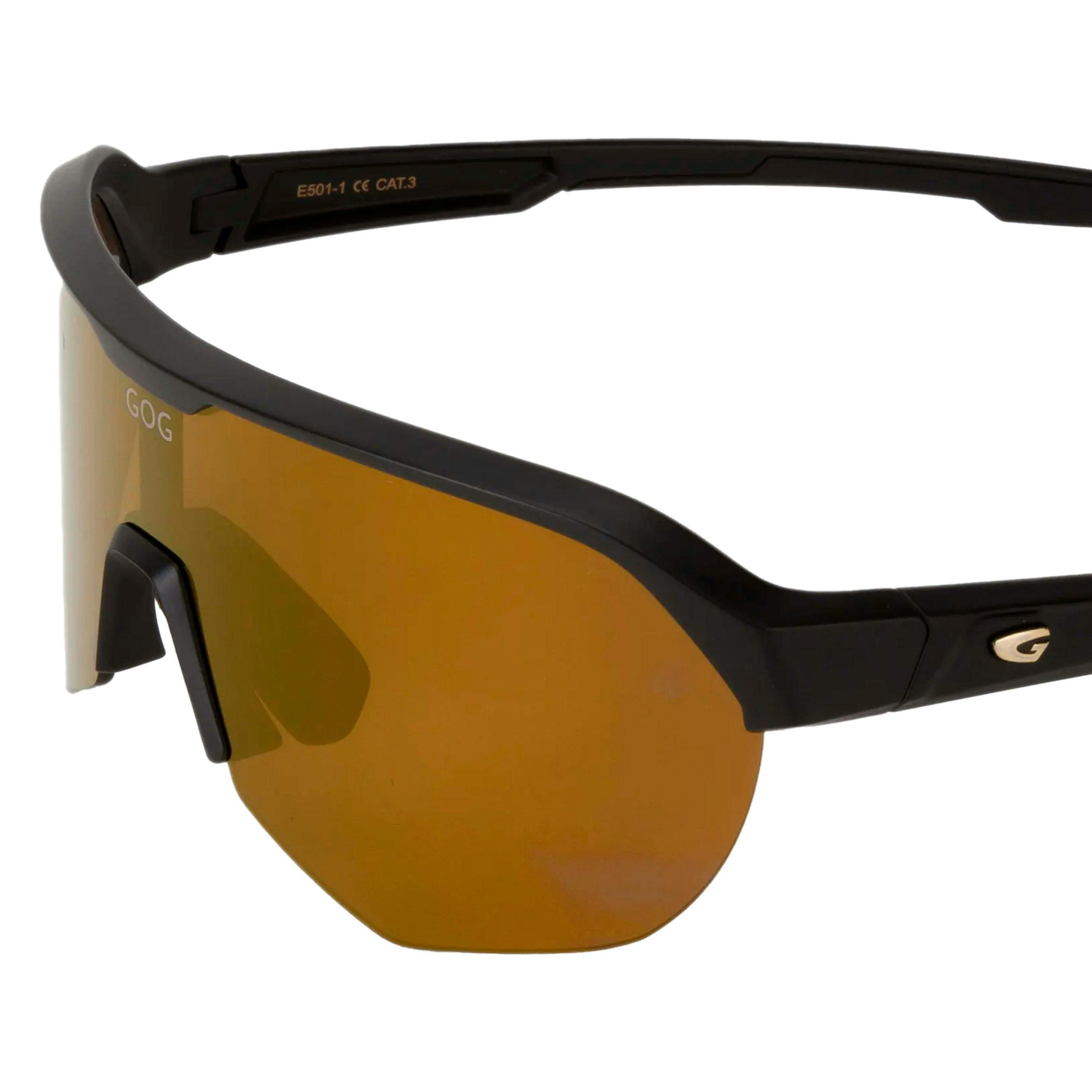 Unisex UV400 Cycling Sunglasses with Mirror Hydrophobic Polycarbonate Lens , view 5 of 5