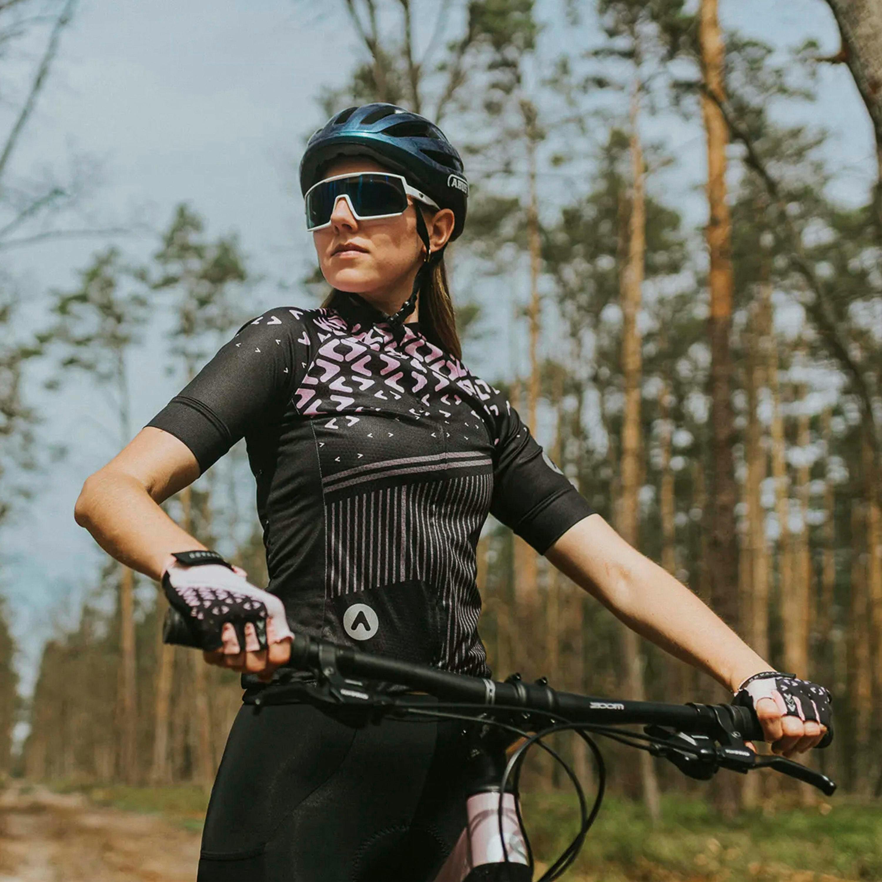 Unisex Polarised UV400 Cycling Sunglasses with Anti-Fog Mirror Hydrophobic Lens , view 5 of 5