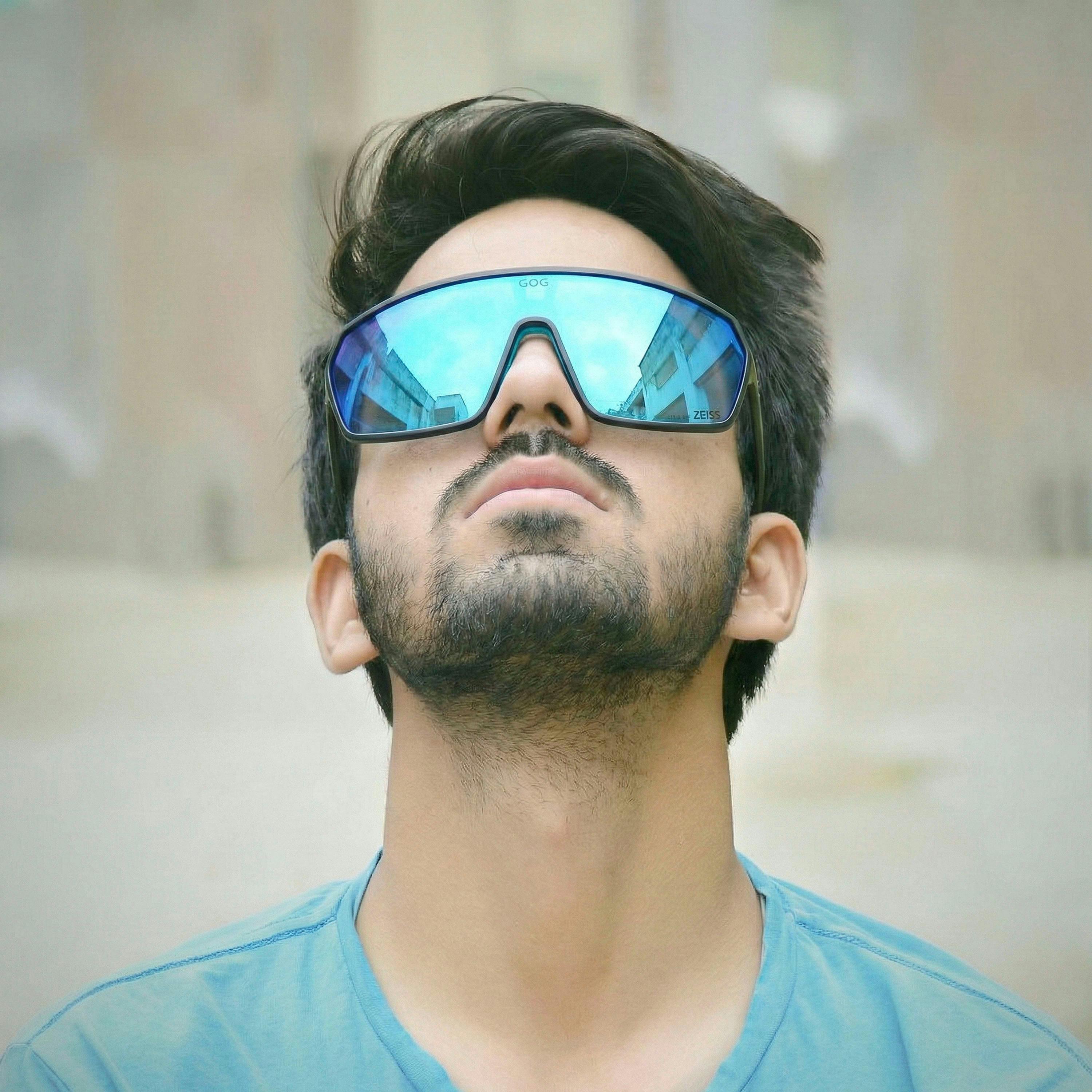 Unisex Freya UV400 Cycling Running Sunglasses with ZEISS Mirror Hydrophobic Lens , view 5 of 5