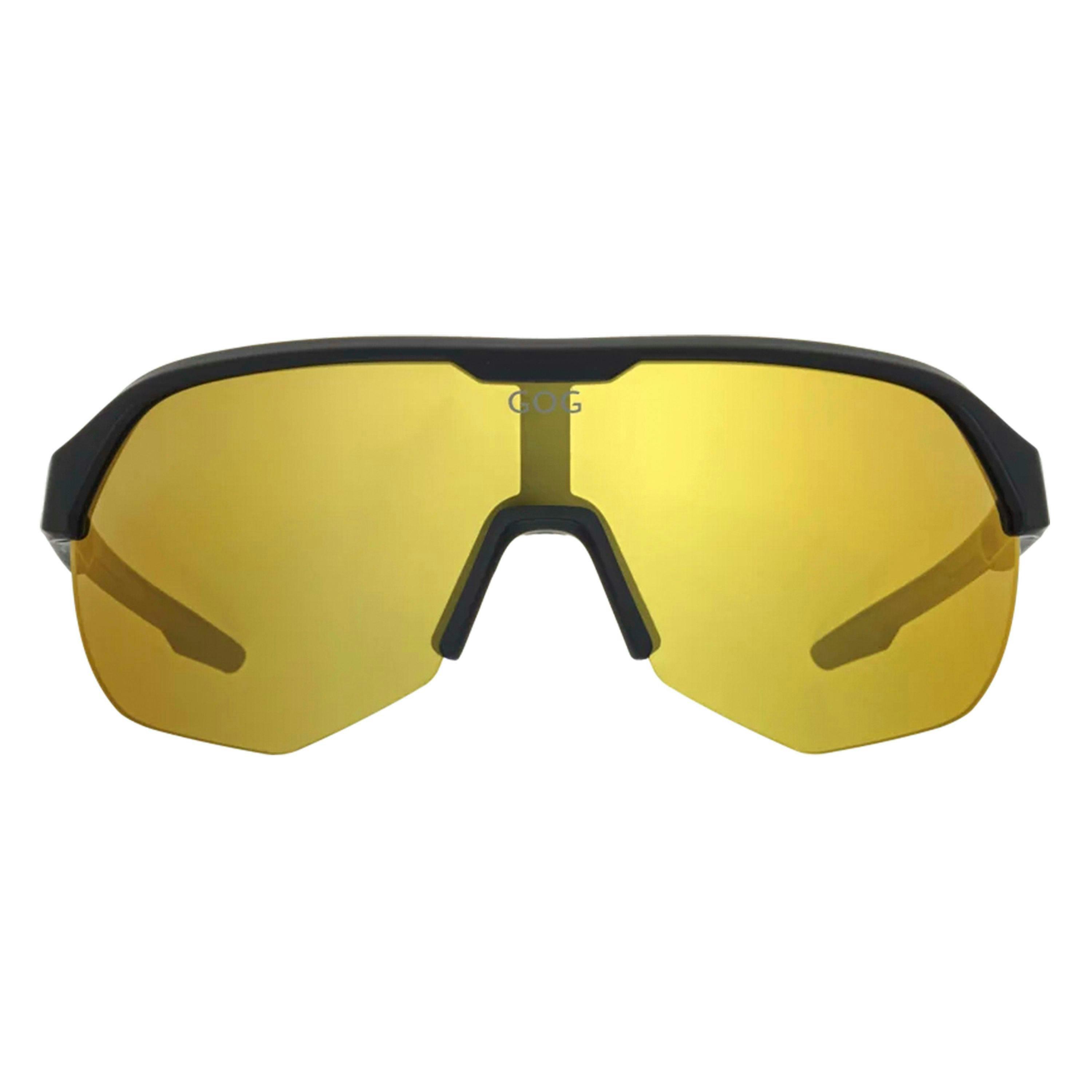 Elektra Polarised UV400 Lifestyle Sunglasses with Mirror Metal-Accent Frame , view 3 of 5