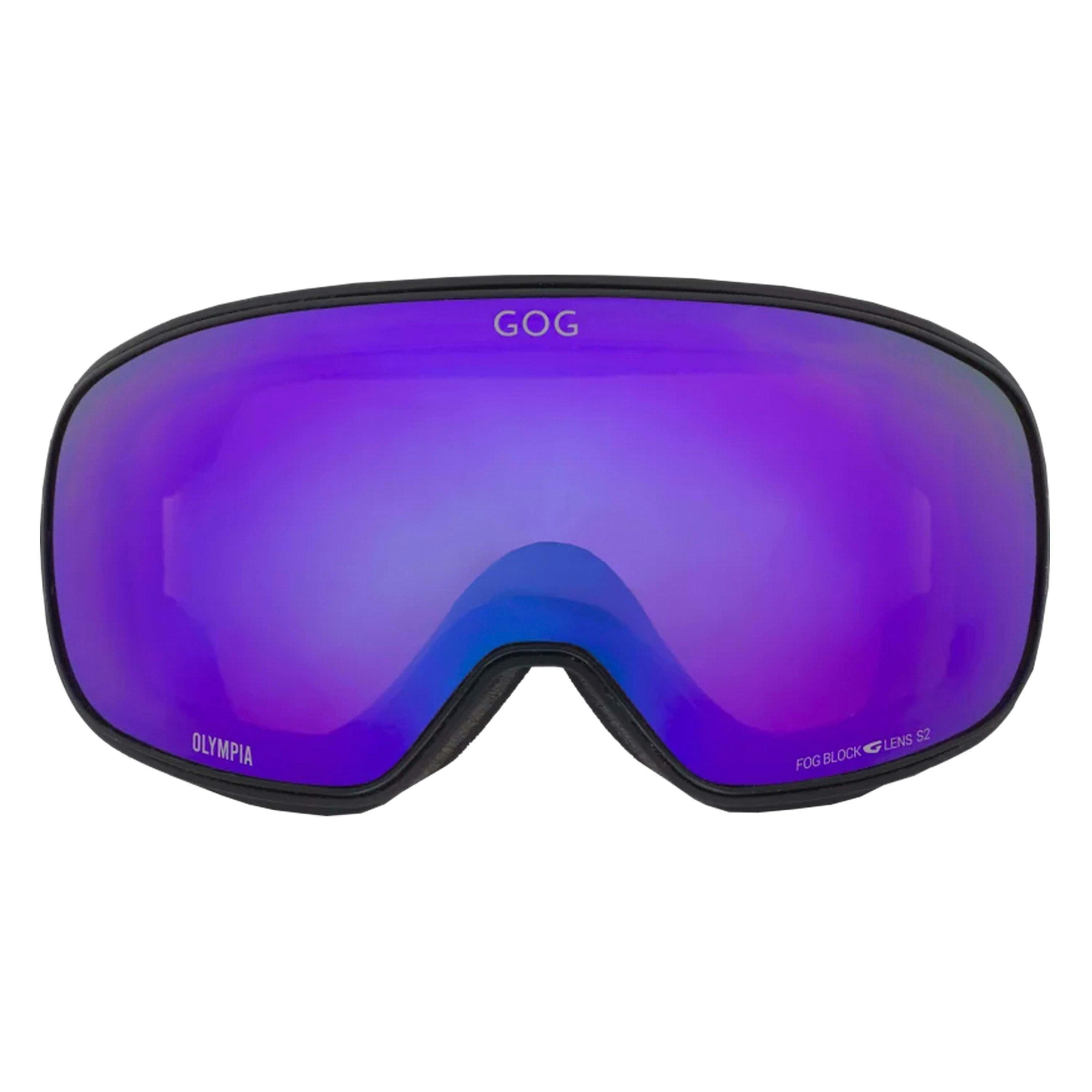 Unisex Olympia UV400 Ski Snowboard Goggles with Magnetic Anti-Fog Double Lens , view 3 of 5