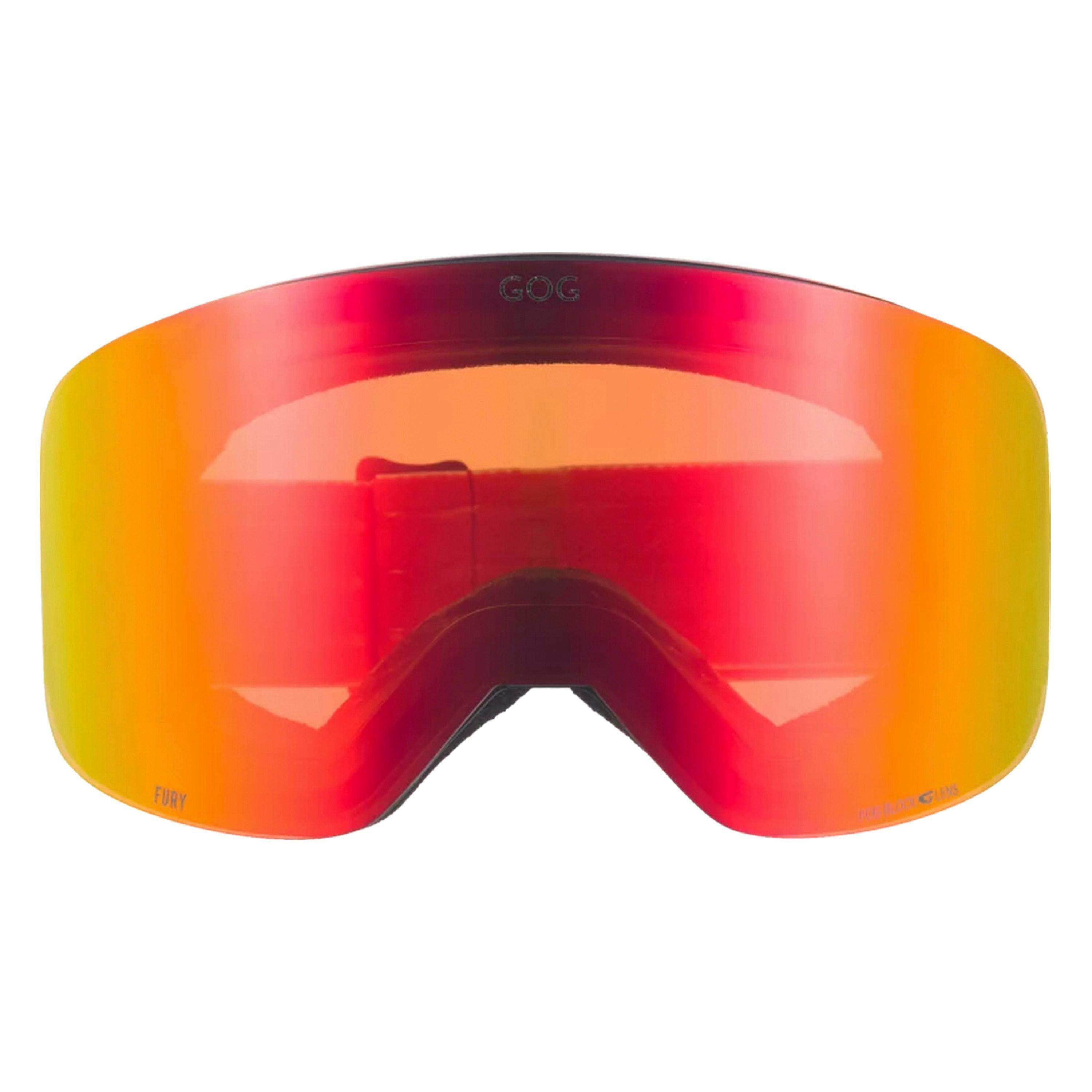 Unisex UV400 Ski Snowboard Goggles with Magnetic Anti-Fog Mirror Double Lens , view 3 of 5