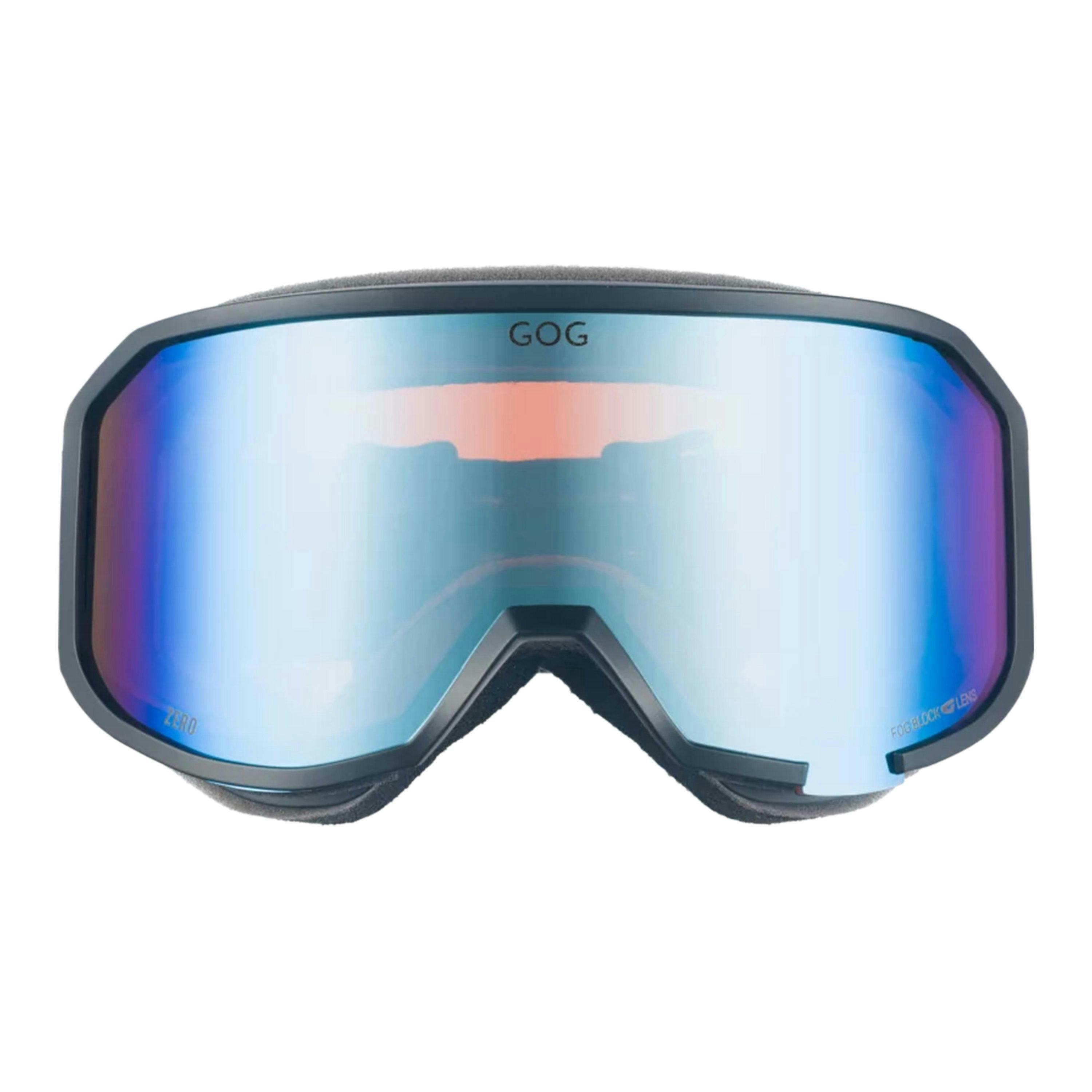 Zero UV400 Ski Snowboard Goggles with Anti-Fog Hydrophobic Mirror Double Lens , view 2 of 5