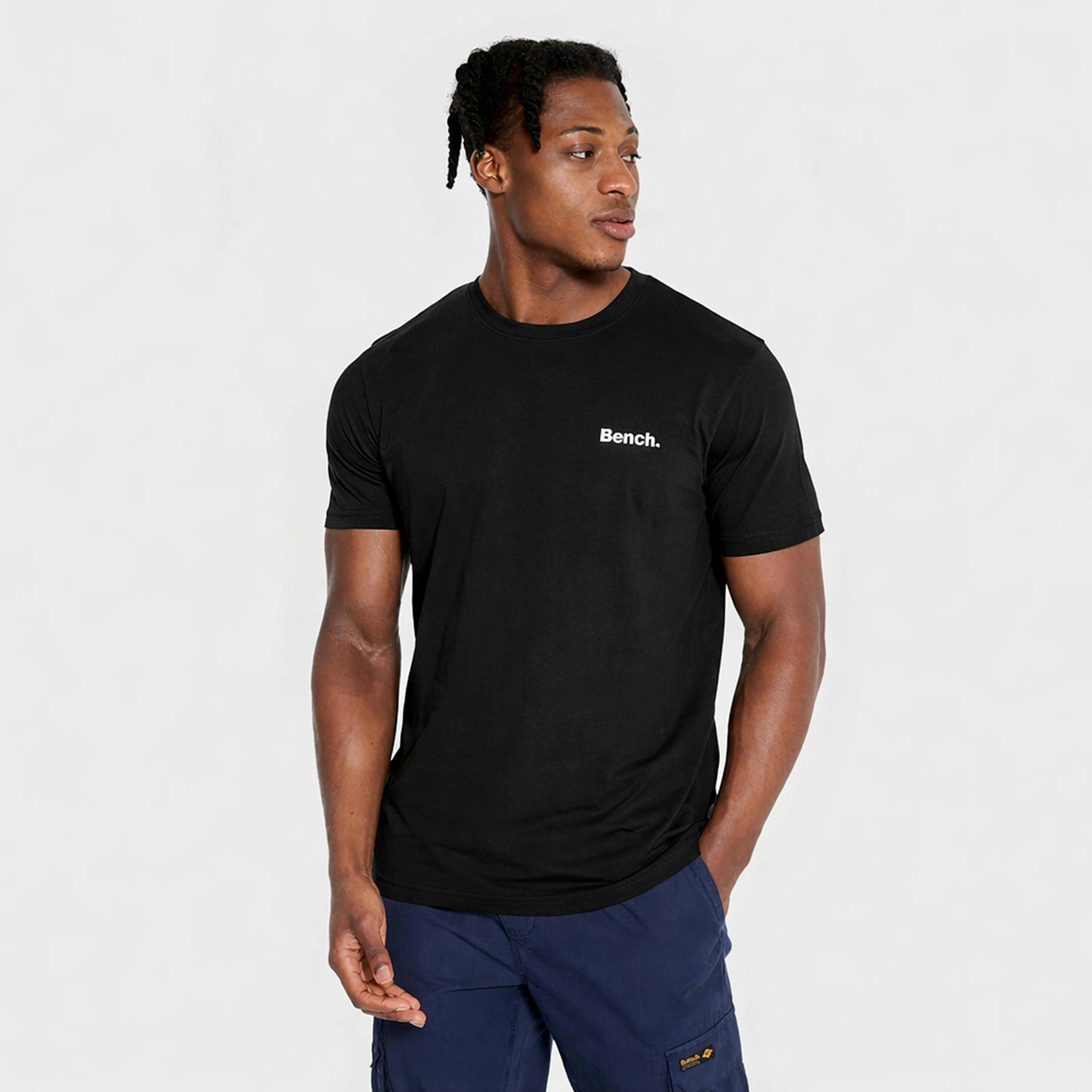 Mens 100% Cotton Logo T-Shirt Soft Breathable Casual Everyday Wear Top , view 5 of 5
