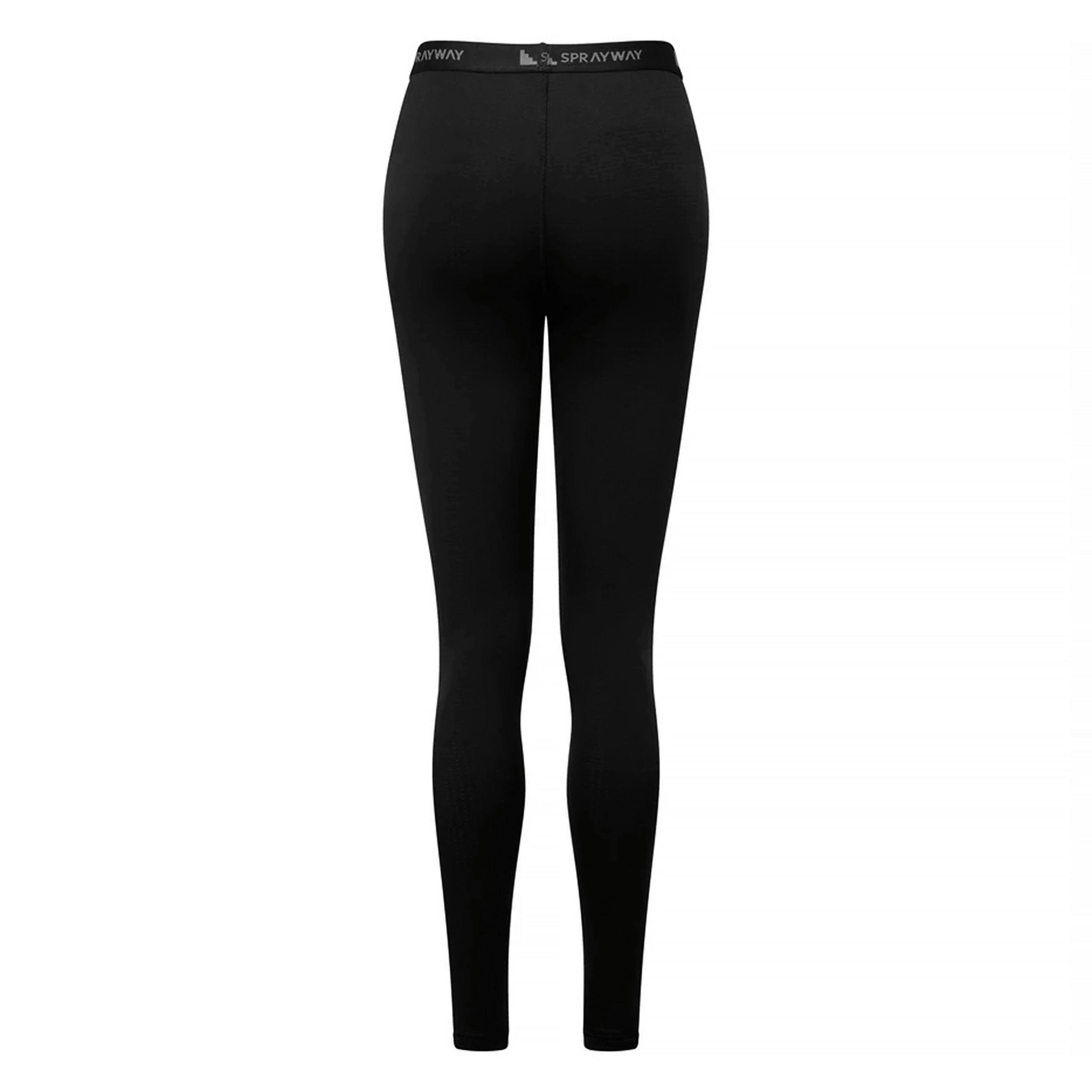 Ladies Thermal Soft Fleece Base Layer Leggings for Winter Hike Run , view 2 of 5