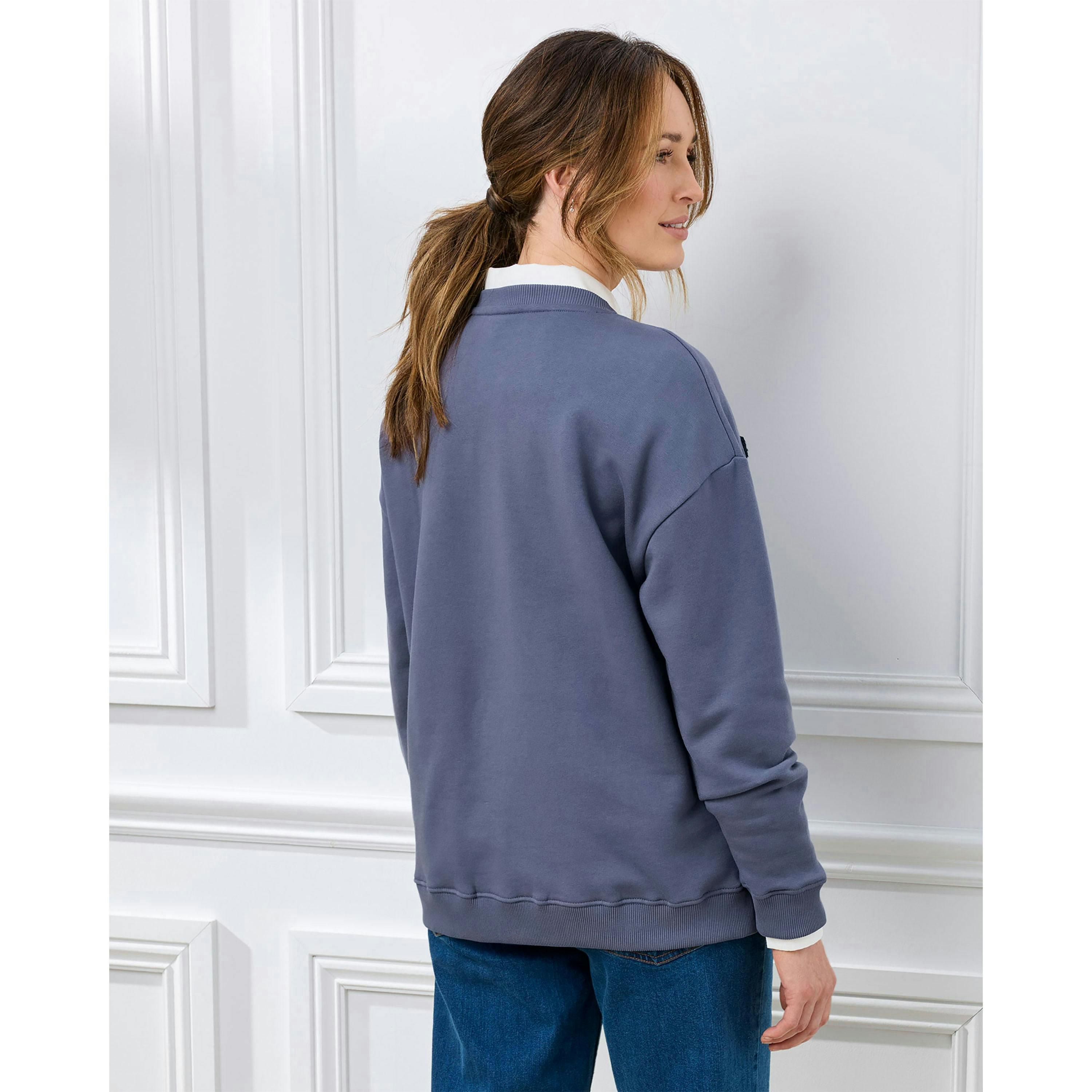 Cotton Traders Embroidered Sweatshirt , view 2 of 3