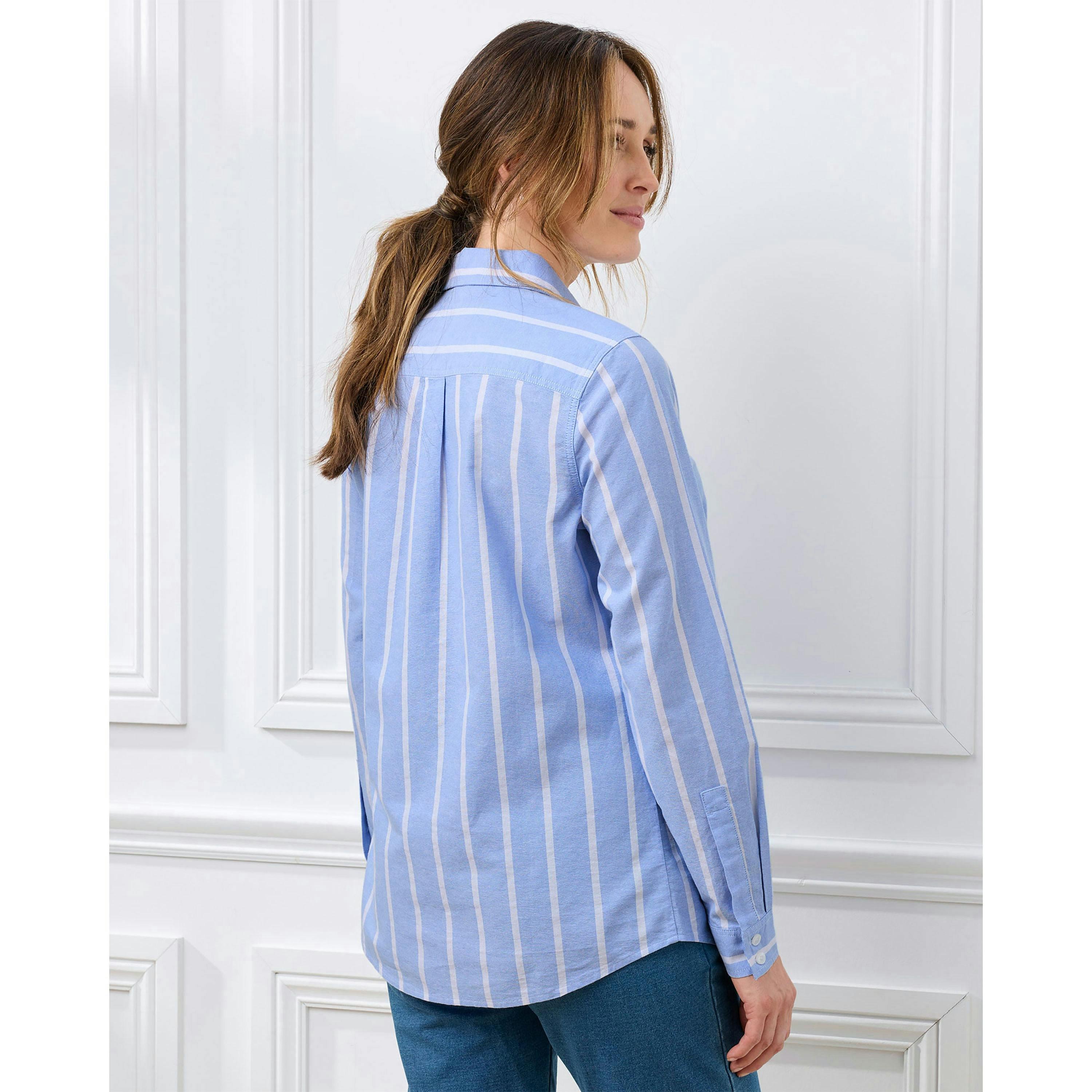 Cotton Traders Stripe Oxford Shirt , view 2 of 3
