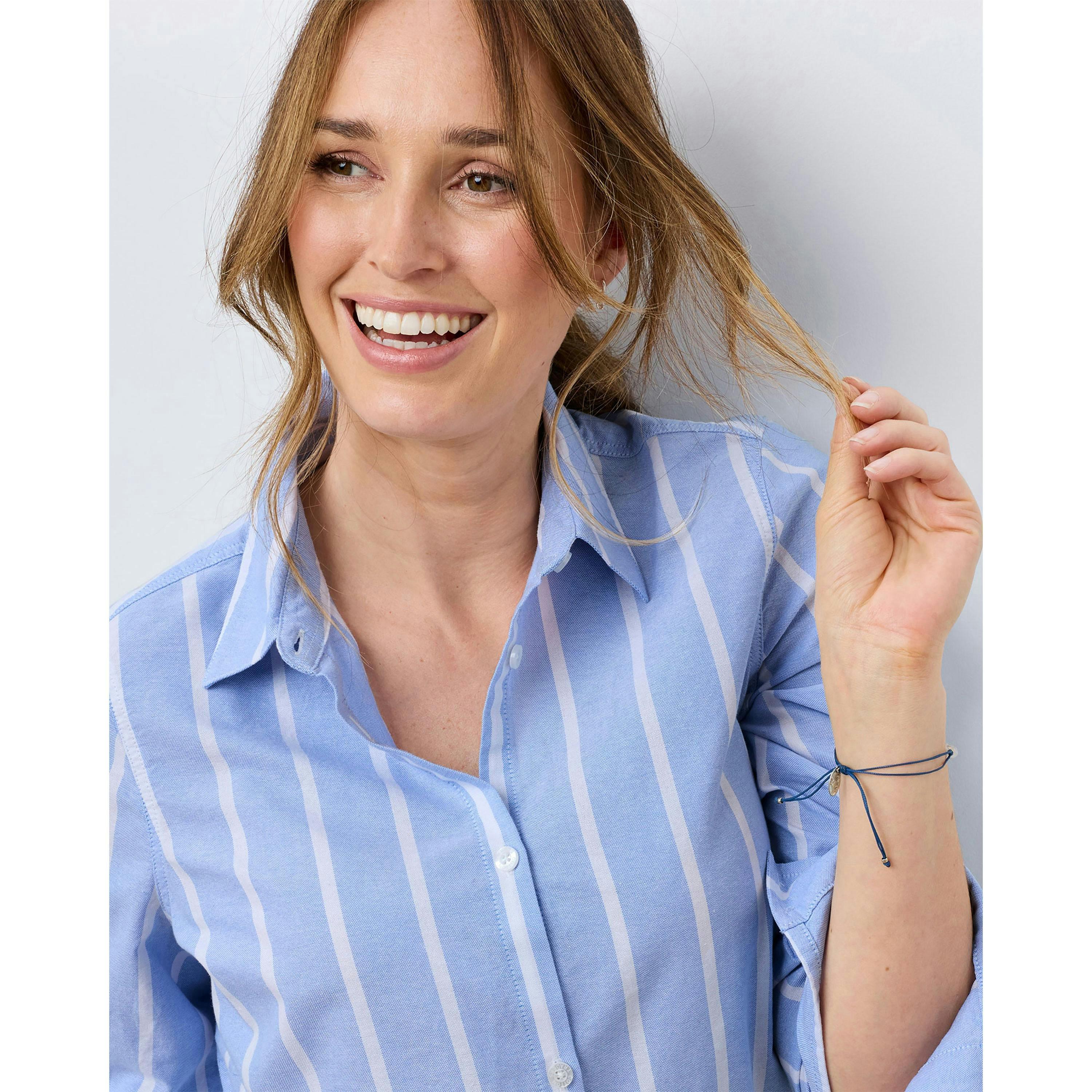 Cotton Traders Stripe Oxford Shirt , view 3 of 3