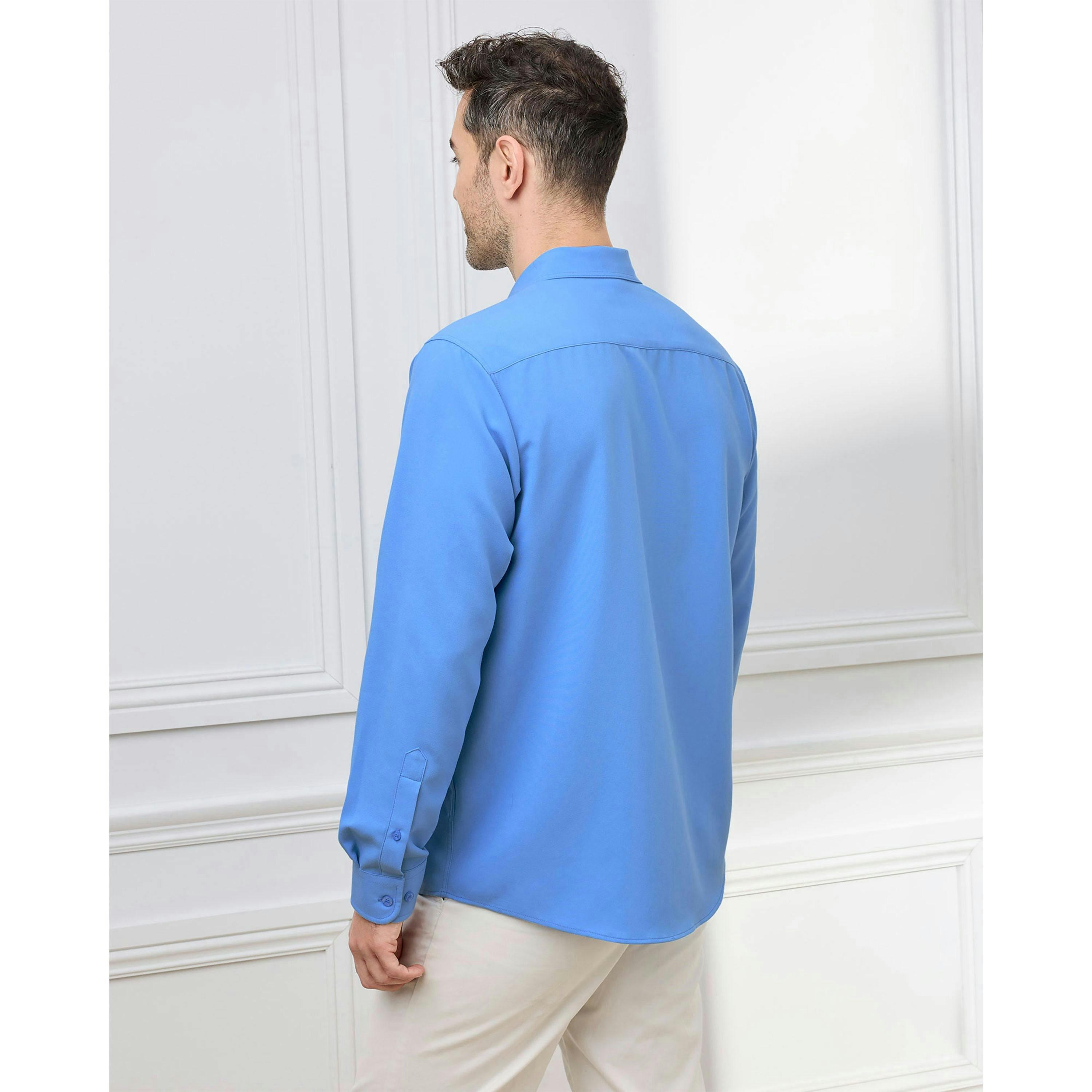 Cotton Traders Long Sleeve Classic Soft Touch Shirt , view 2 of 3