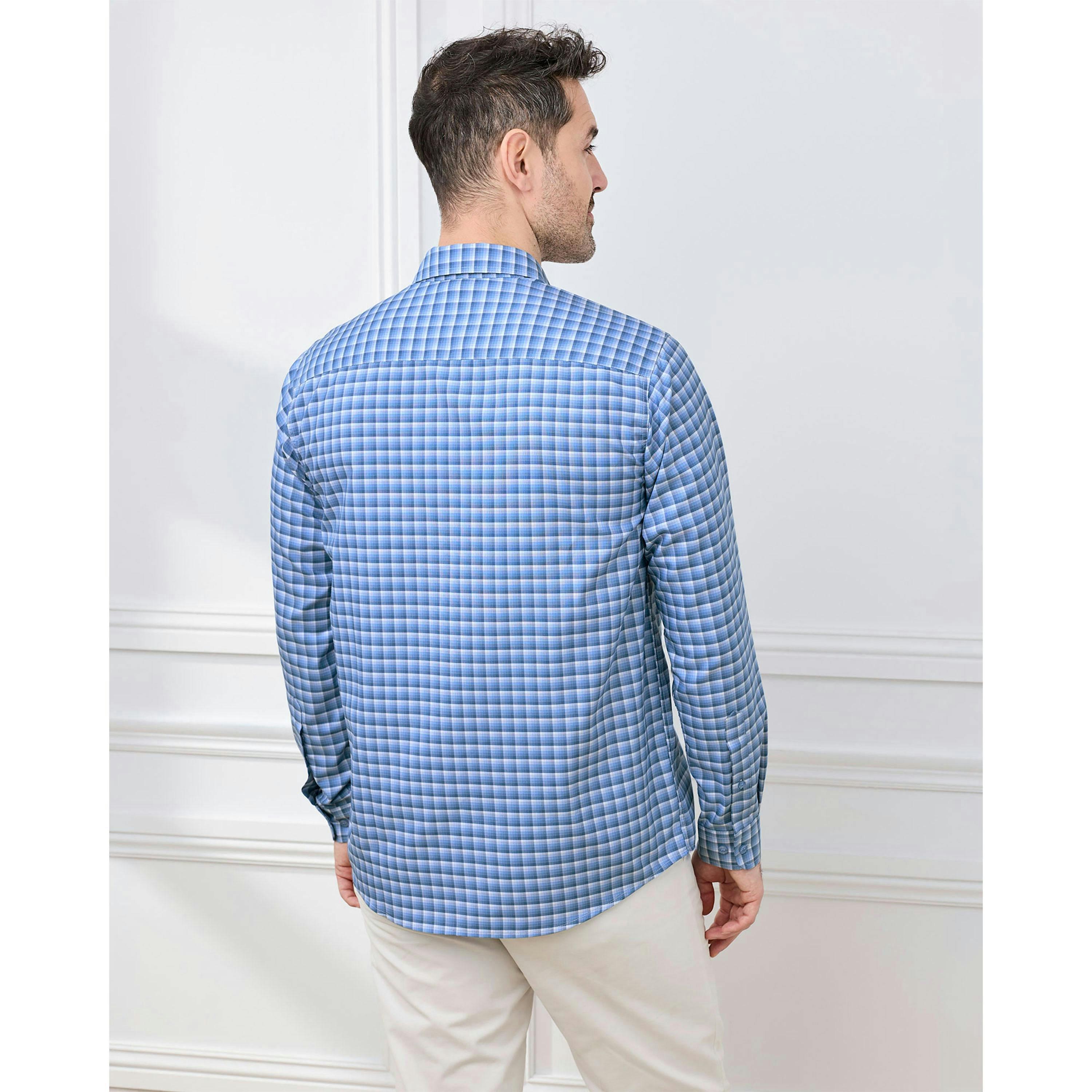 Cotton Traders Long Sleeve Classic Soft Touch Shirt , view 2 of 3