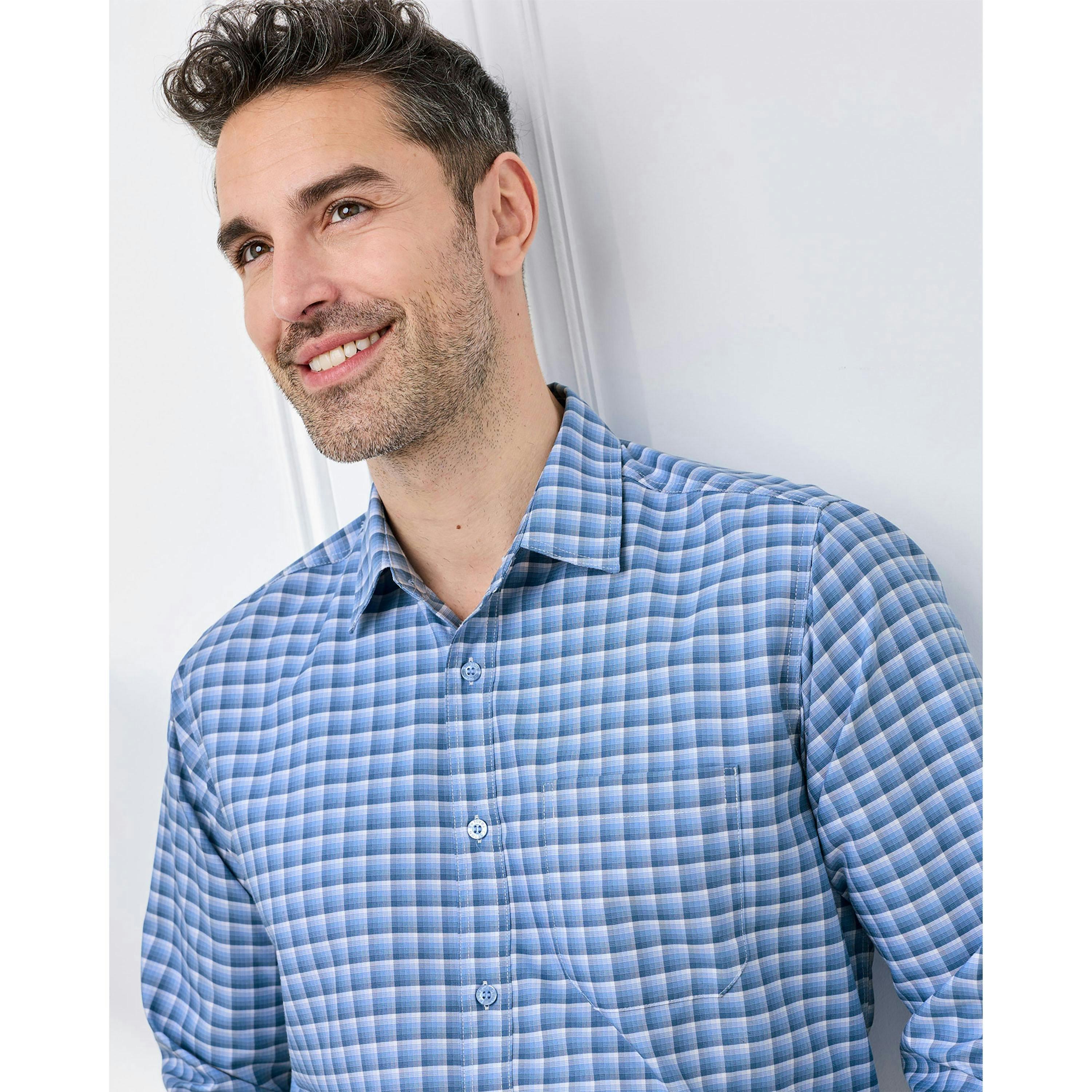 Cotton Traders Long Sleeve Classic Soft Touch Shirt , view 3 of 3