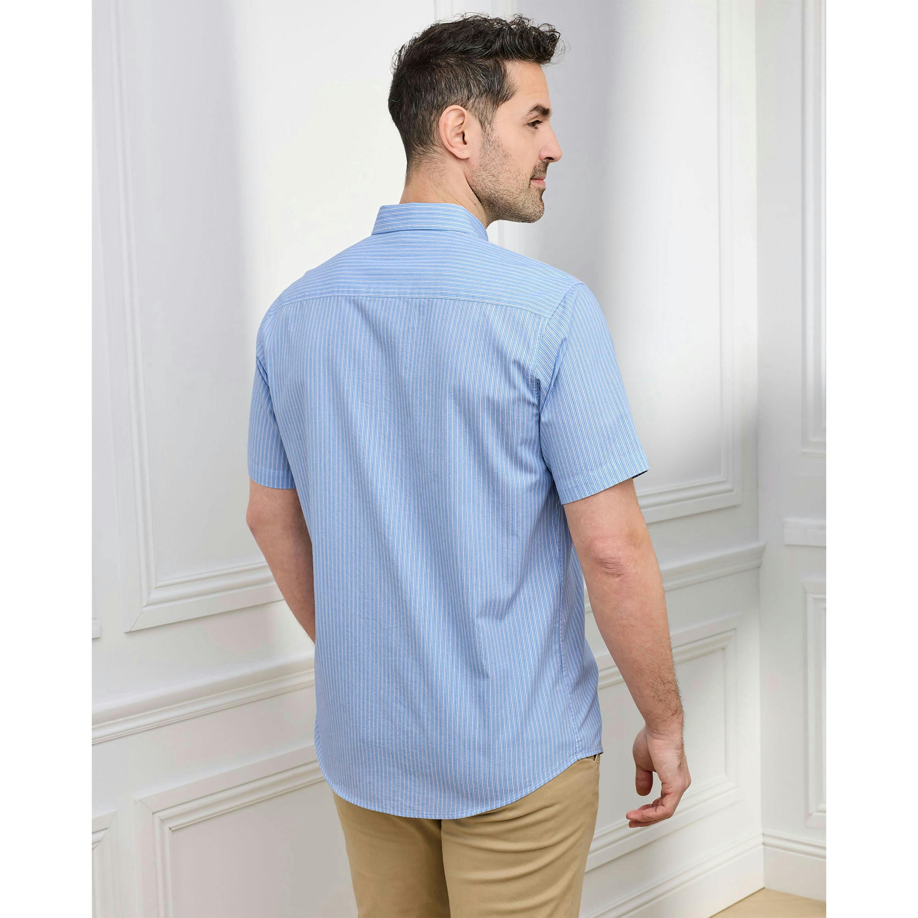 Cotton Traders Short Sleeve Luxury Classic Shirt , view 2 of 3