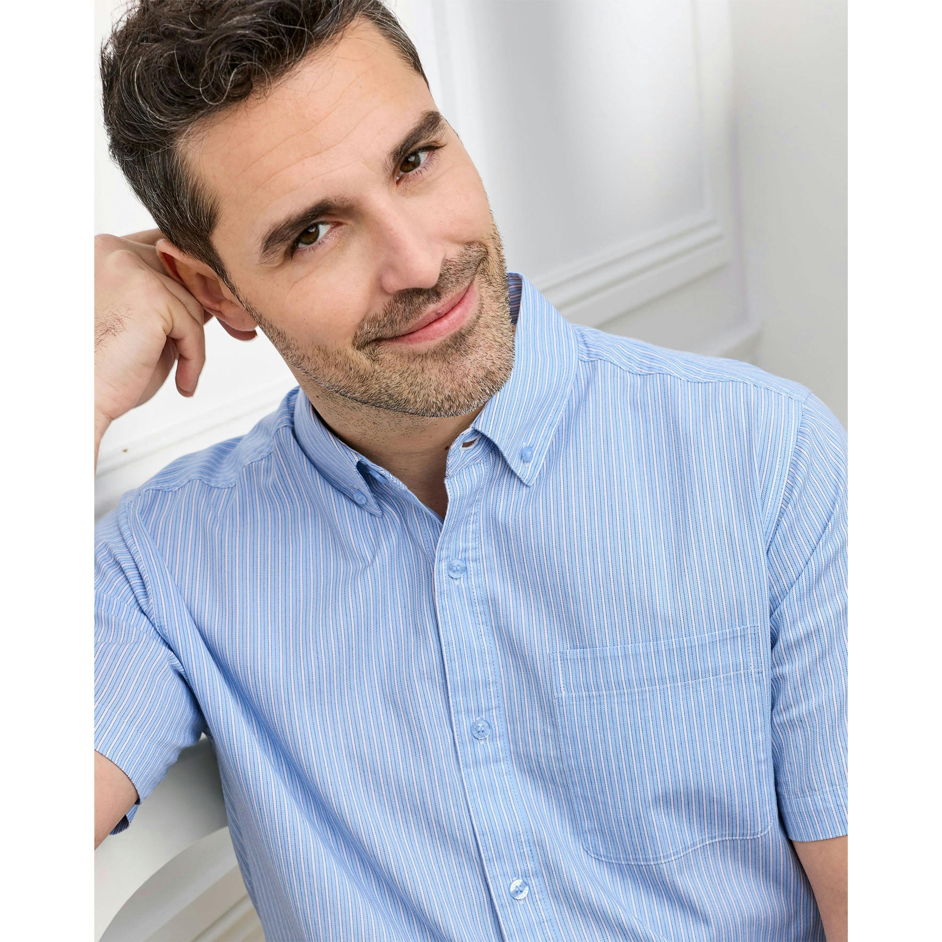 Cotton Traders Short Sleeve Luxury Classic Shirt , view 3 of 3