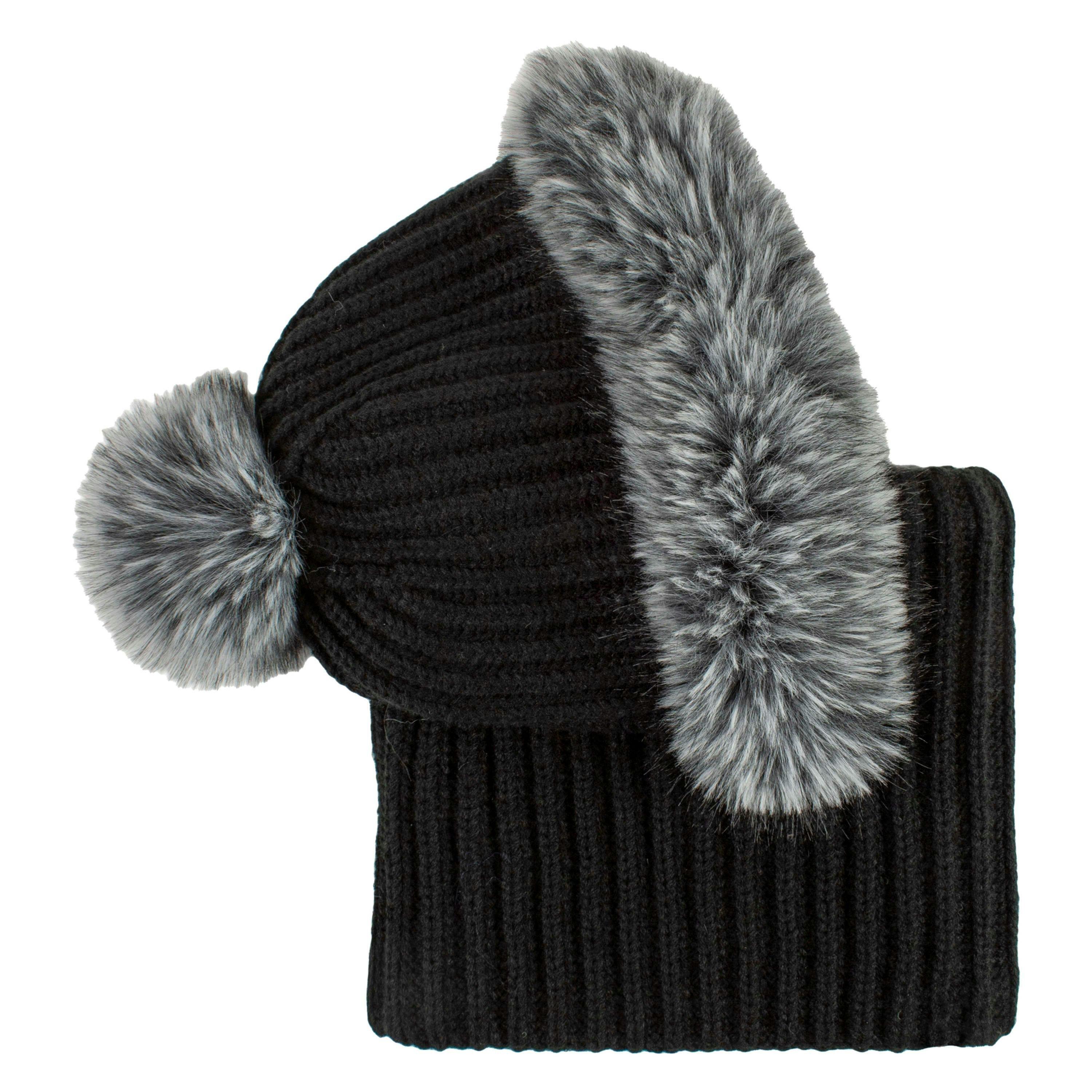 Ladies Nikita Faux Fur Snood Warm Winter Neck Warmer Cosy , view 3 of 5