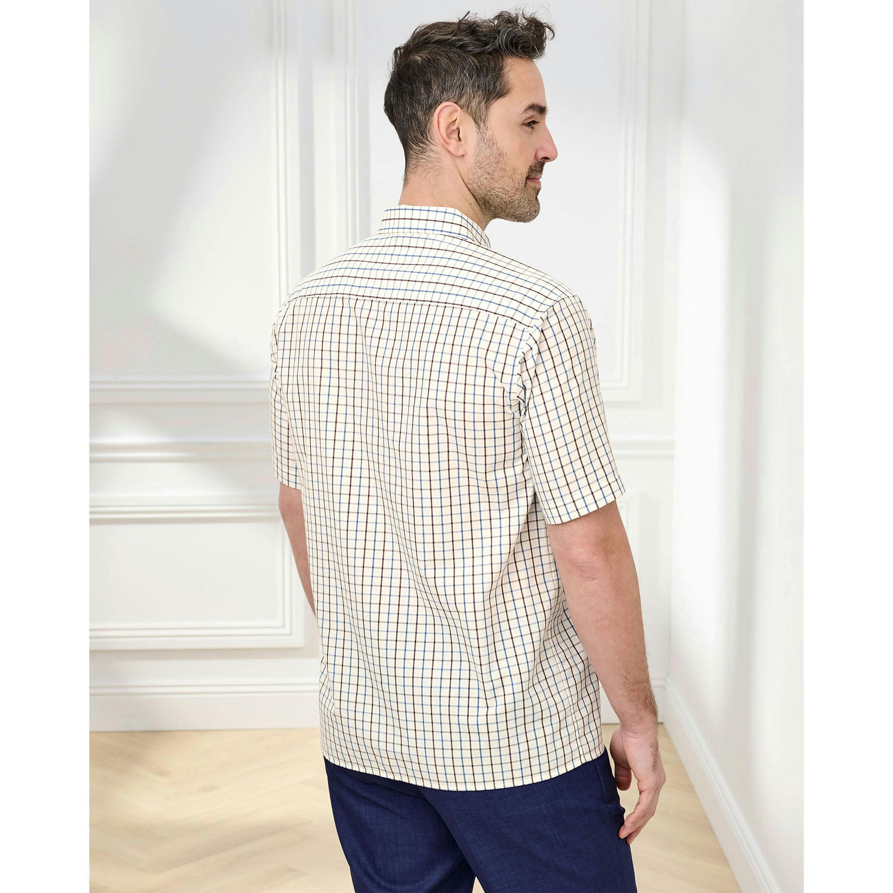 Cotton Traders Short Sleeve Easy-care Shirt , view 2 of 3
