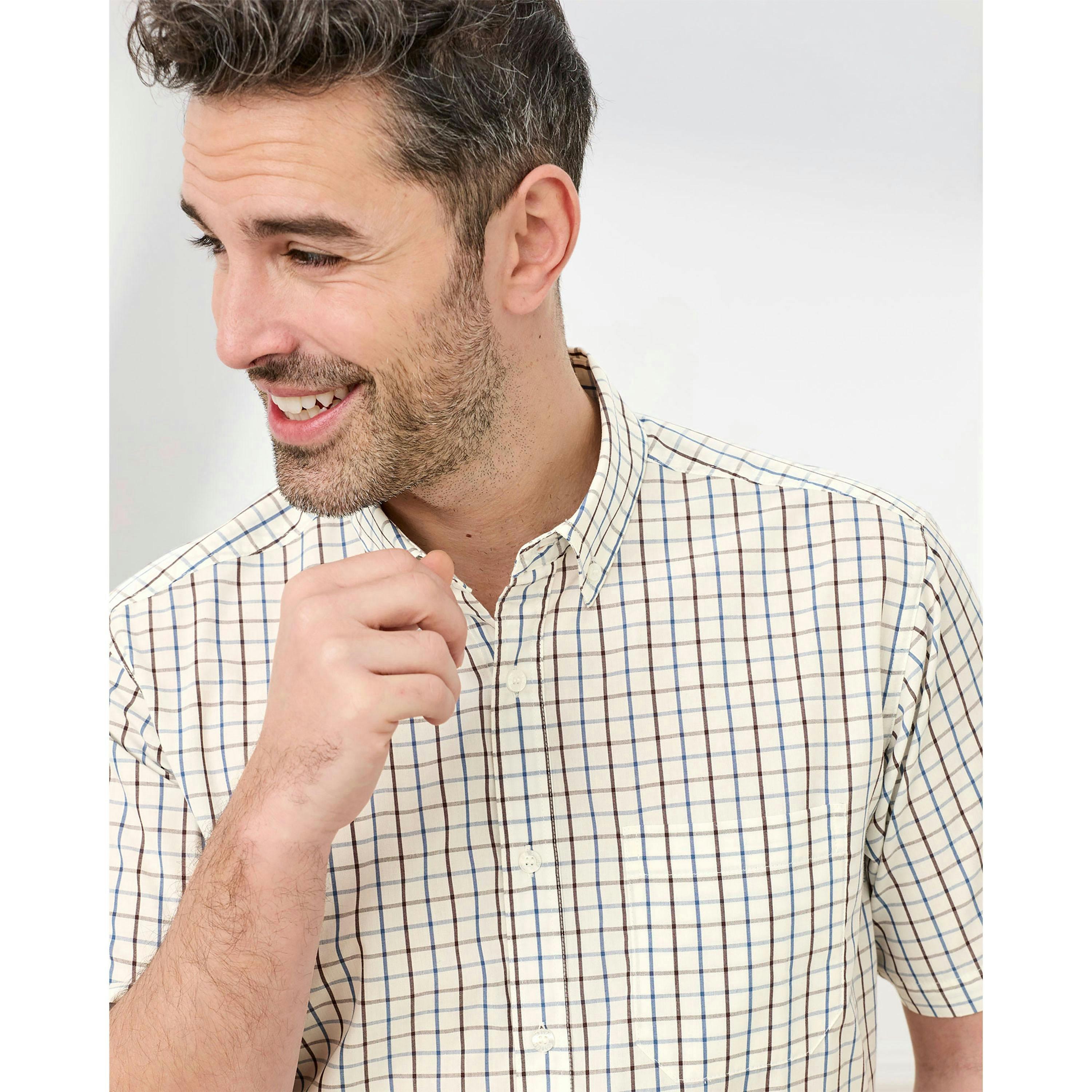 Cotton Traders Short Sleeve Easy-care Shirt , view 3 of 3