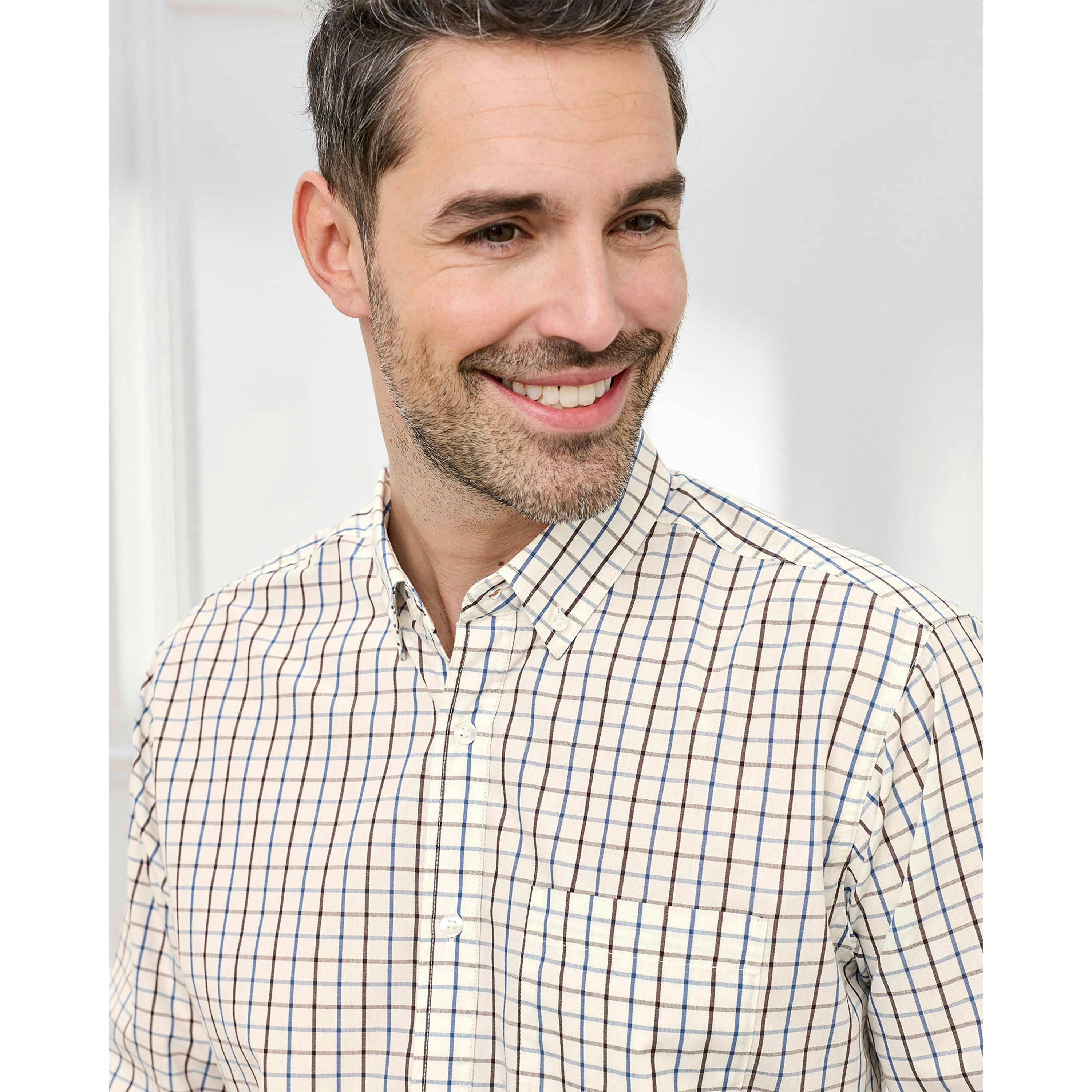 Cotton Traders Long Sleeve Easy-care Shirt , view 3 of 3
