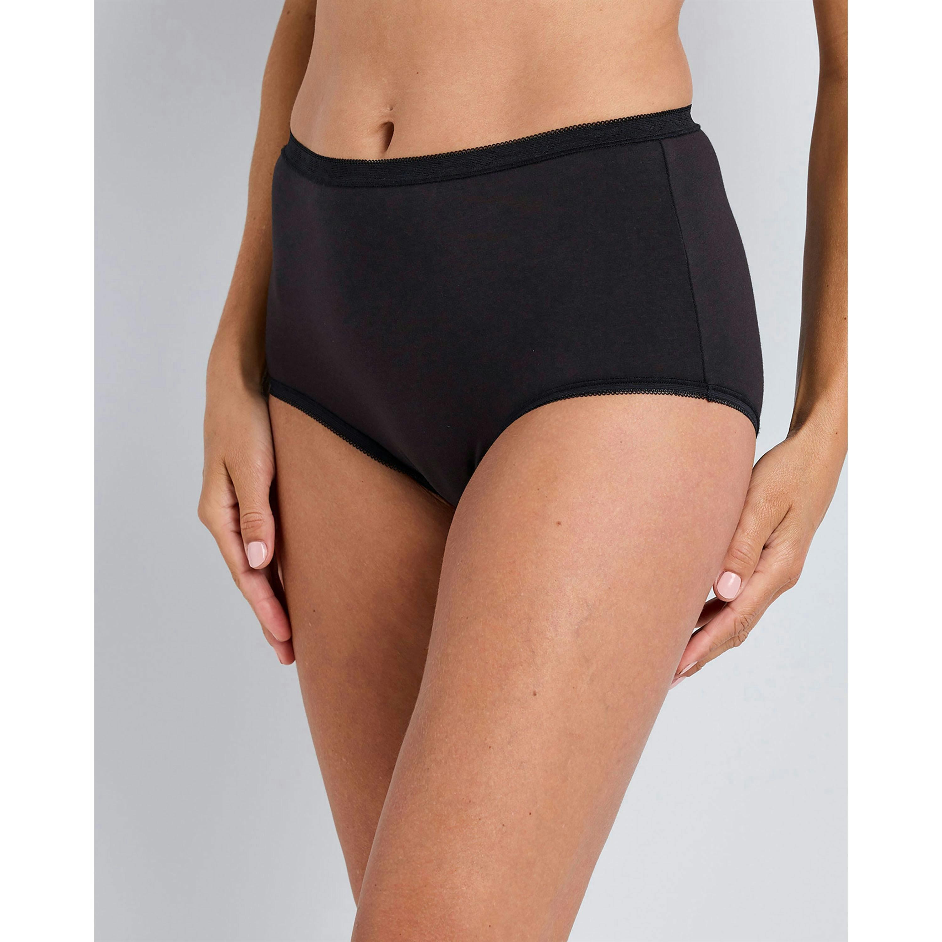 Cotton Traders 5 Pack Cotton Rich Full Knickers , view 2 of 3