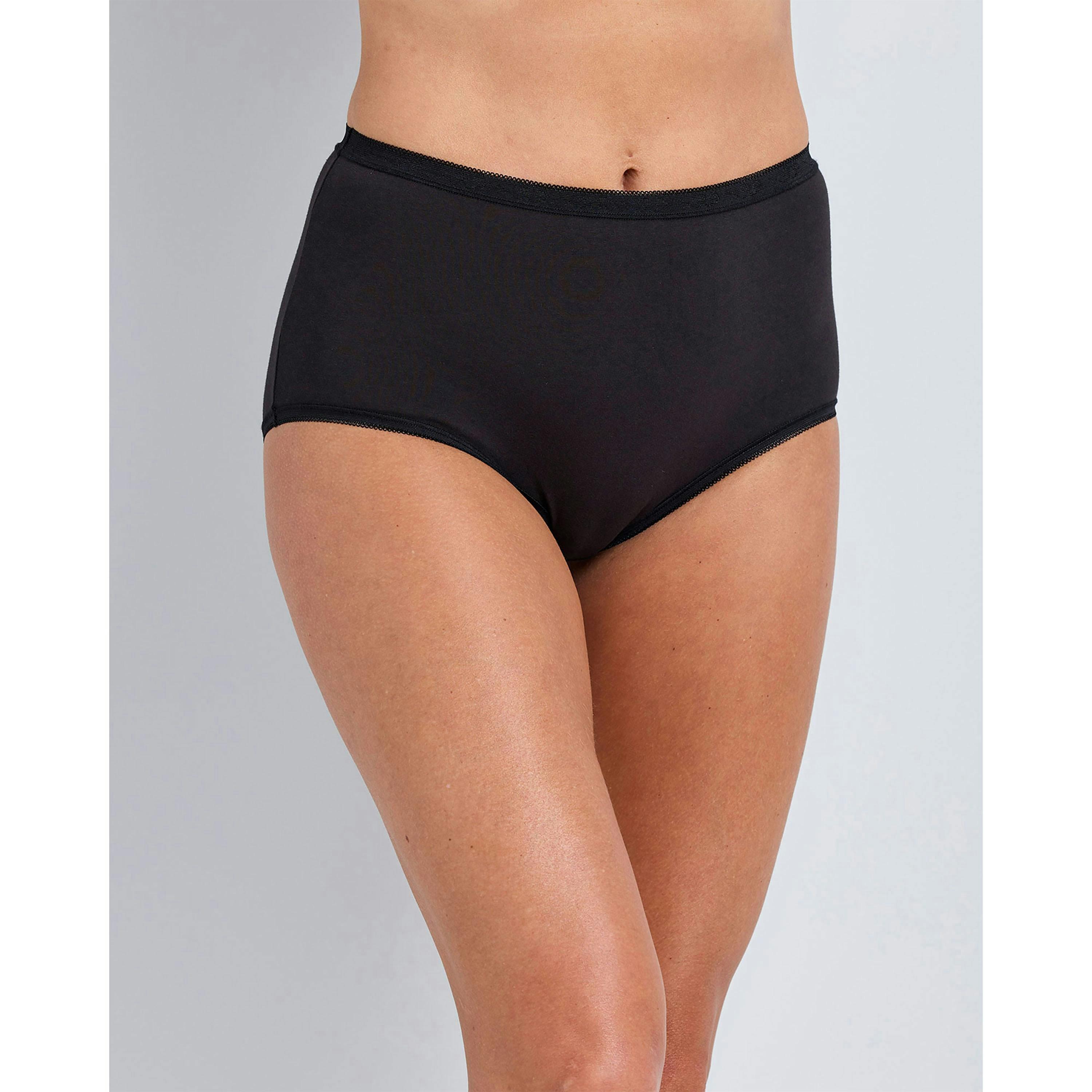 Cotton Traders 5 Pack Cotton Rich Full Knickers , view 2 of 4