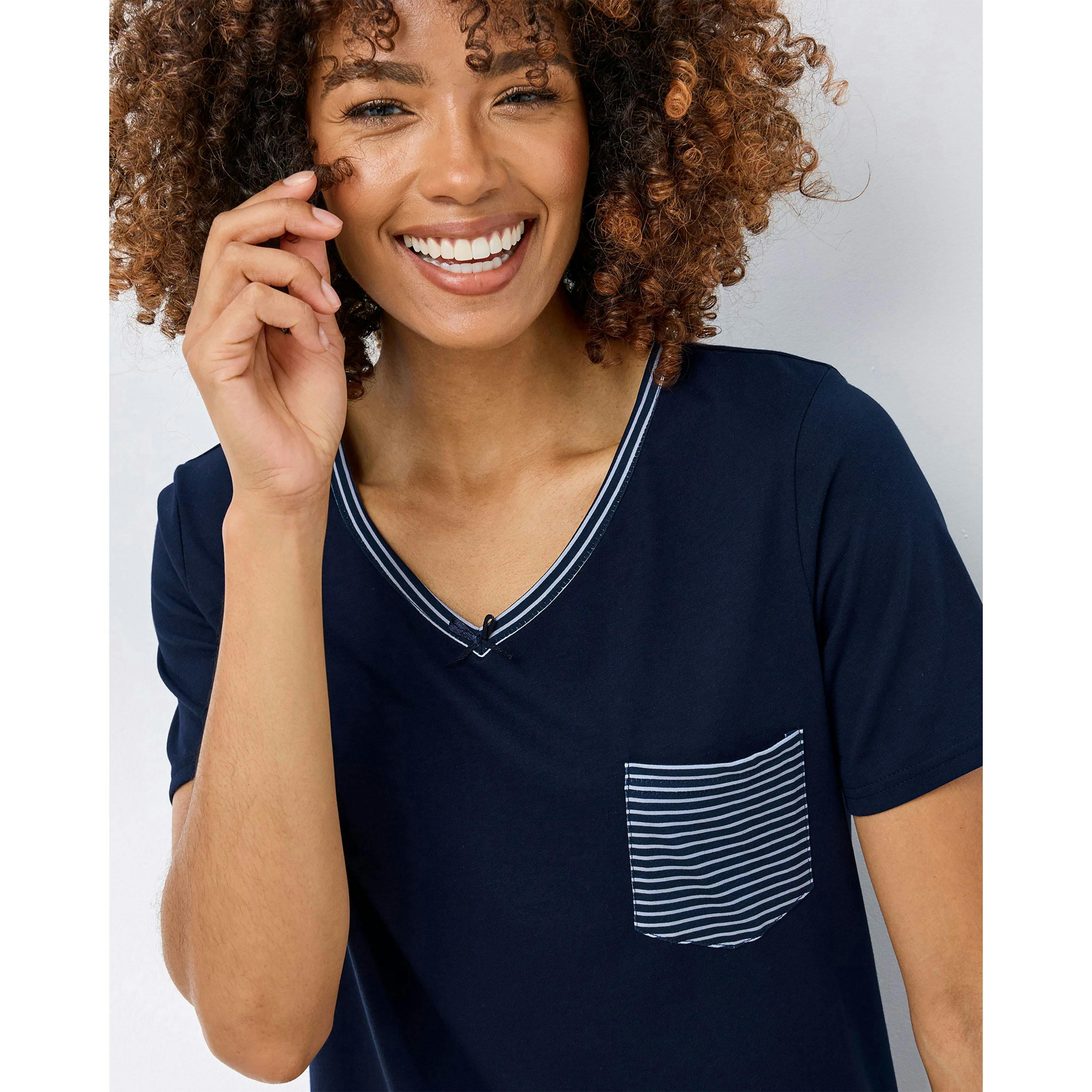 Cotton Traders 4 Piece Cropped PJ Set , view 4 of 4