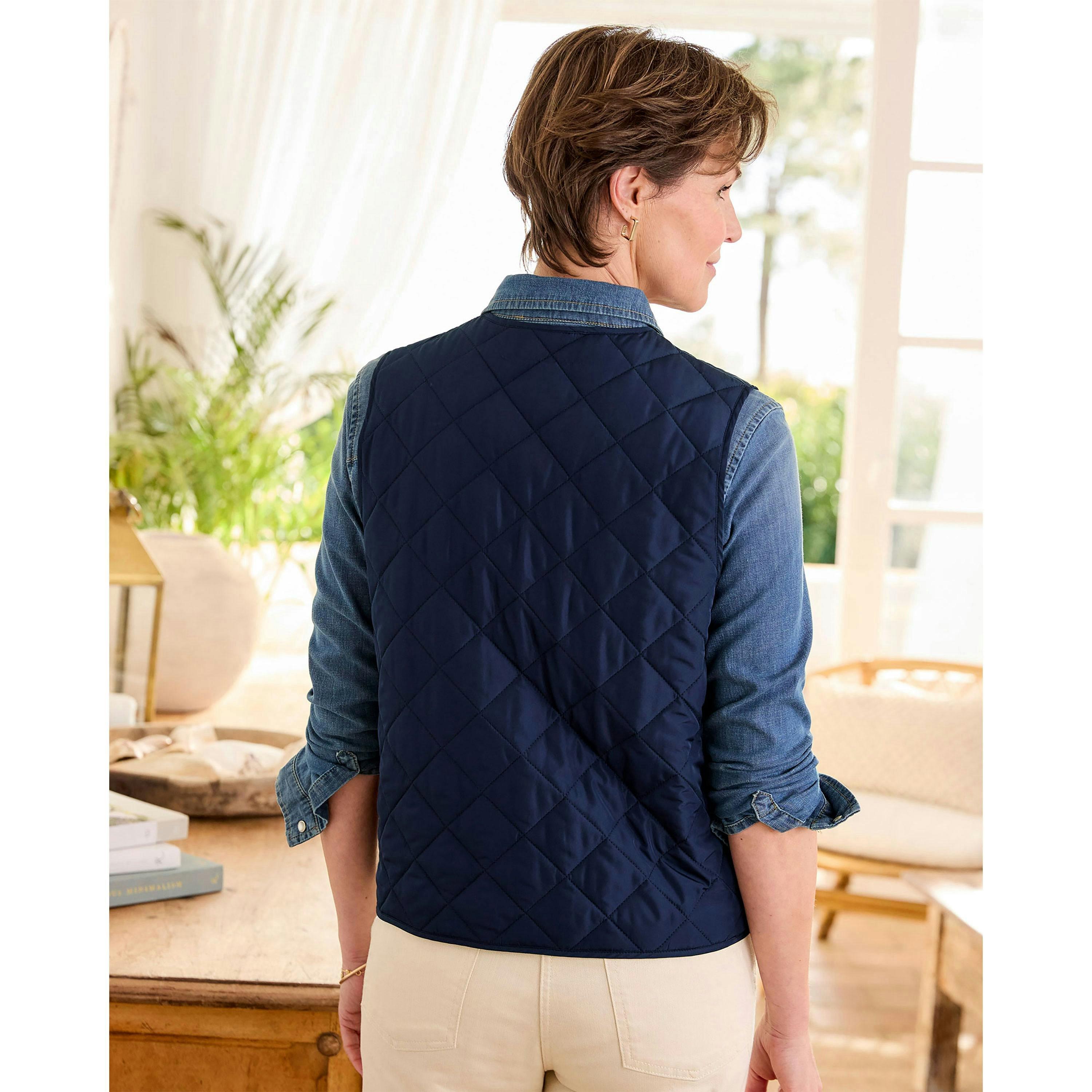 Cotton Traders Quilted Gilet , view 2 of 3