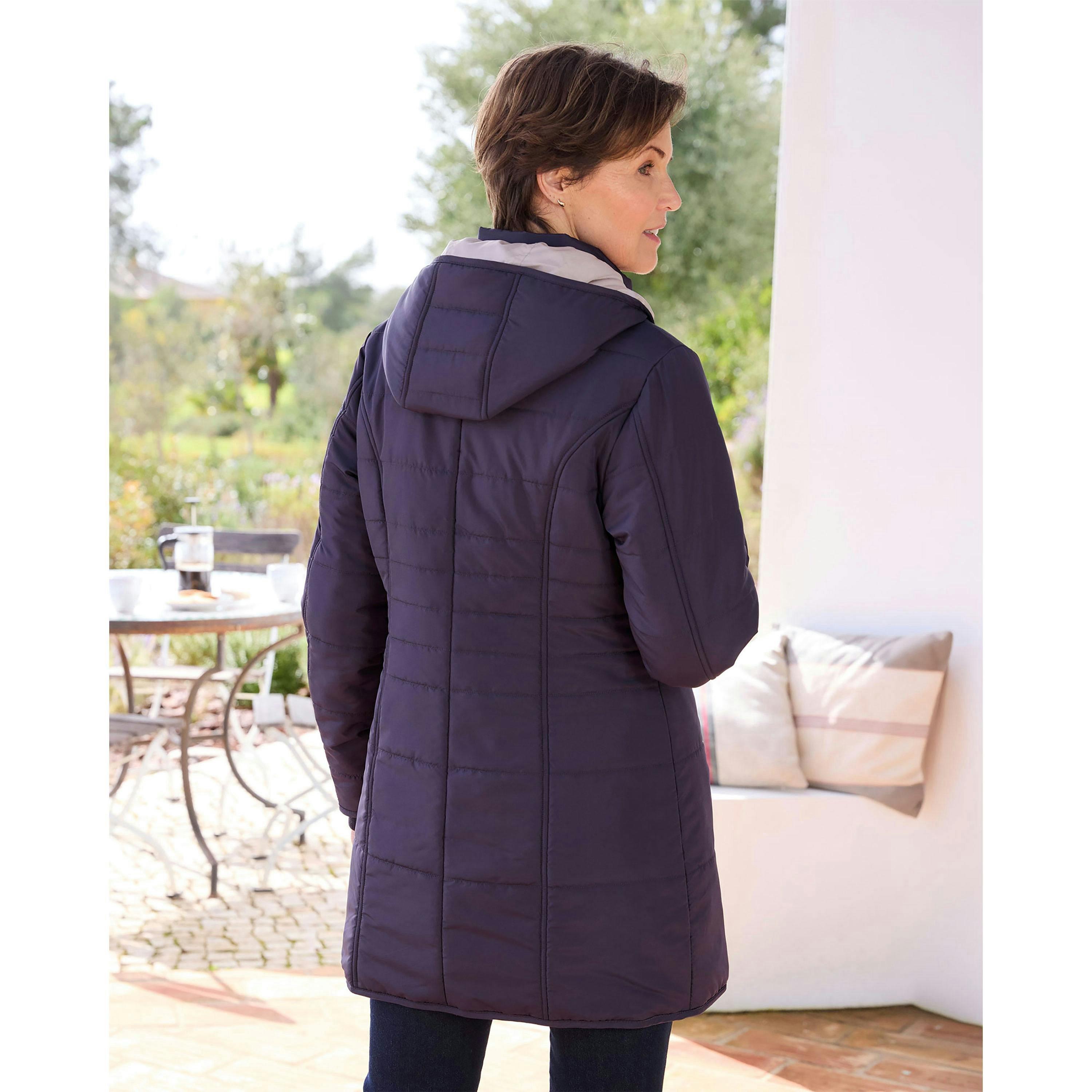 Cotton Traders Padded Hooded Jacket , view 2 of 3