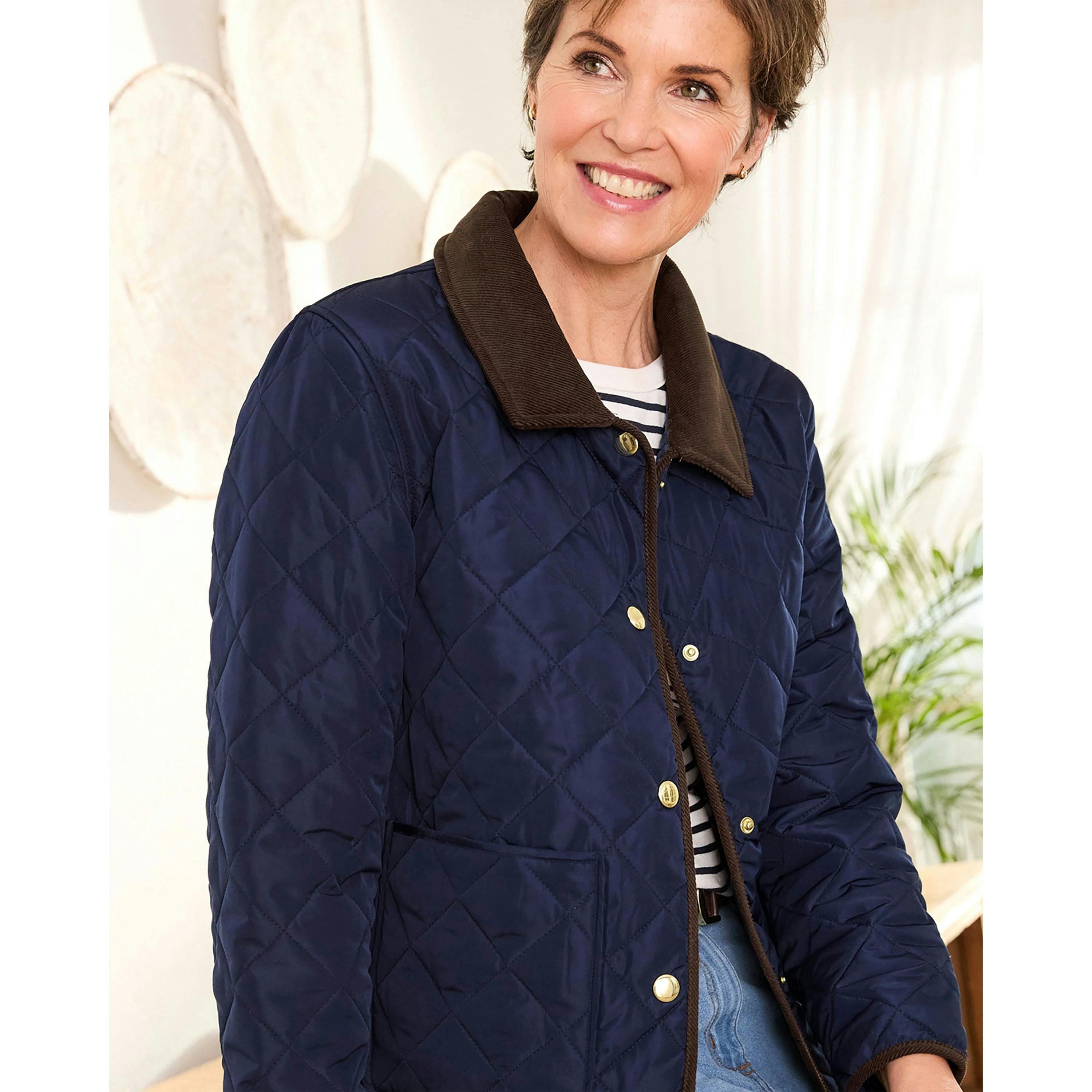 Cotton Traders Showerproof Quilted Jacket , view 3 of 3