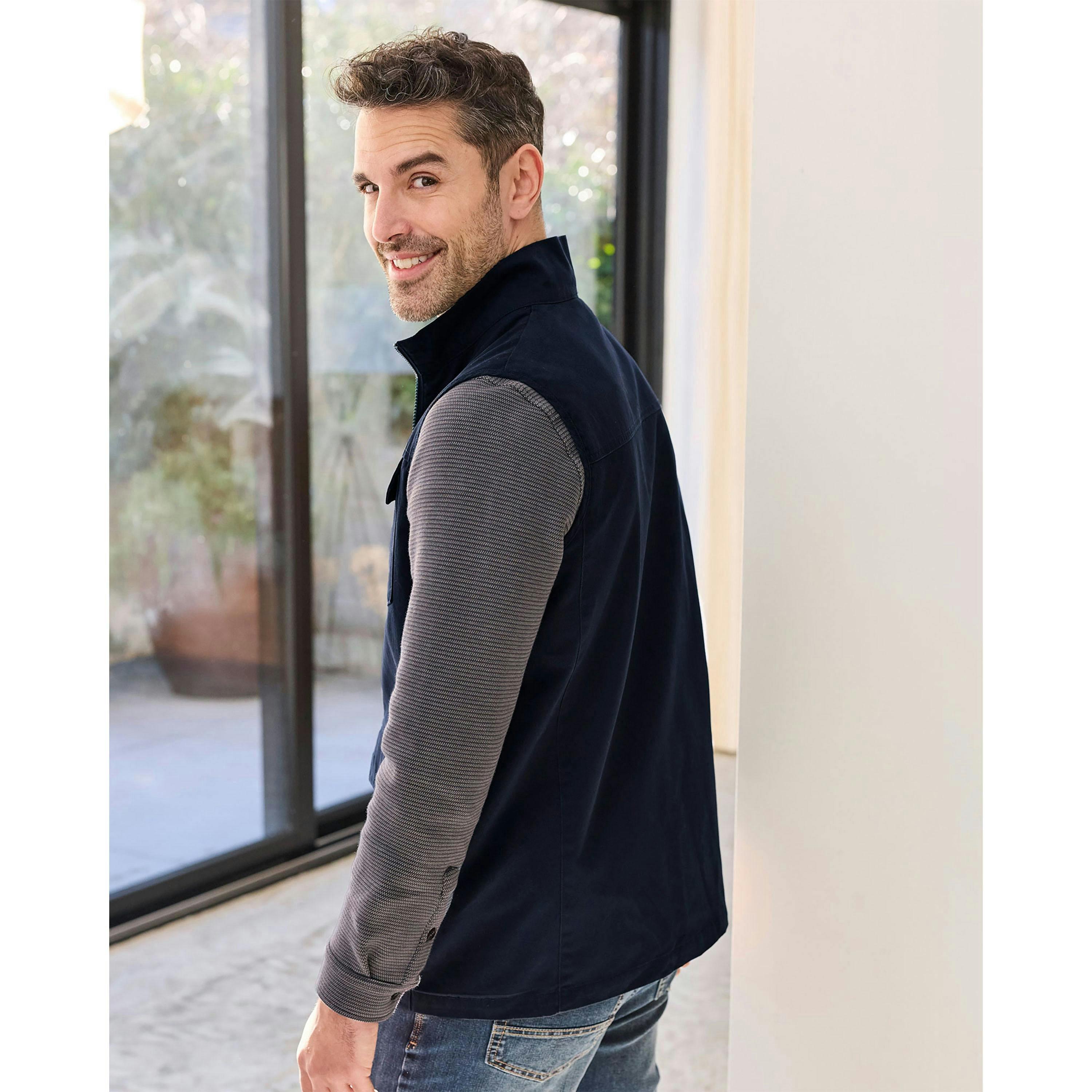 Cotton Traders Cotton Twill Travel Gilet , view 2 of 3