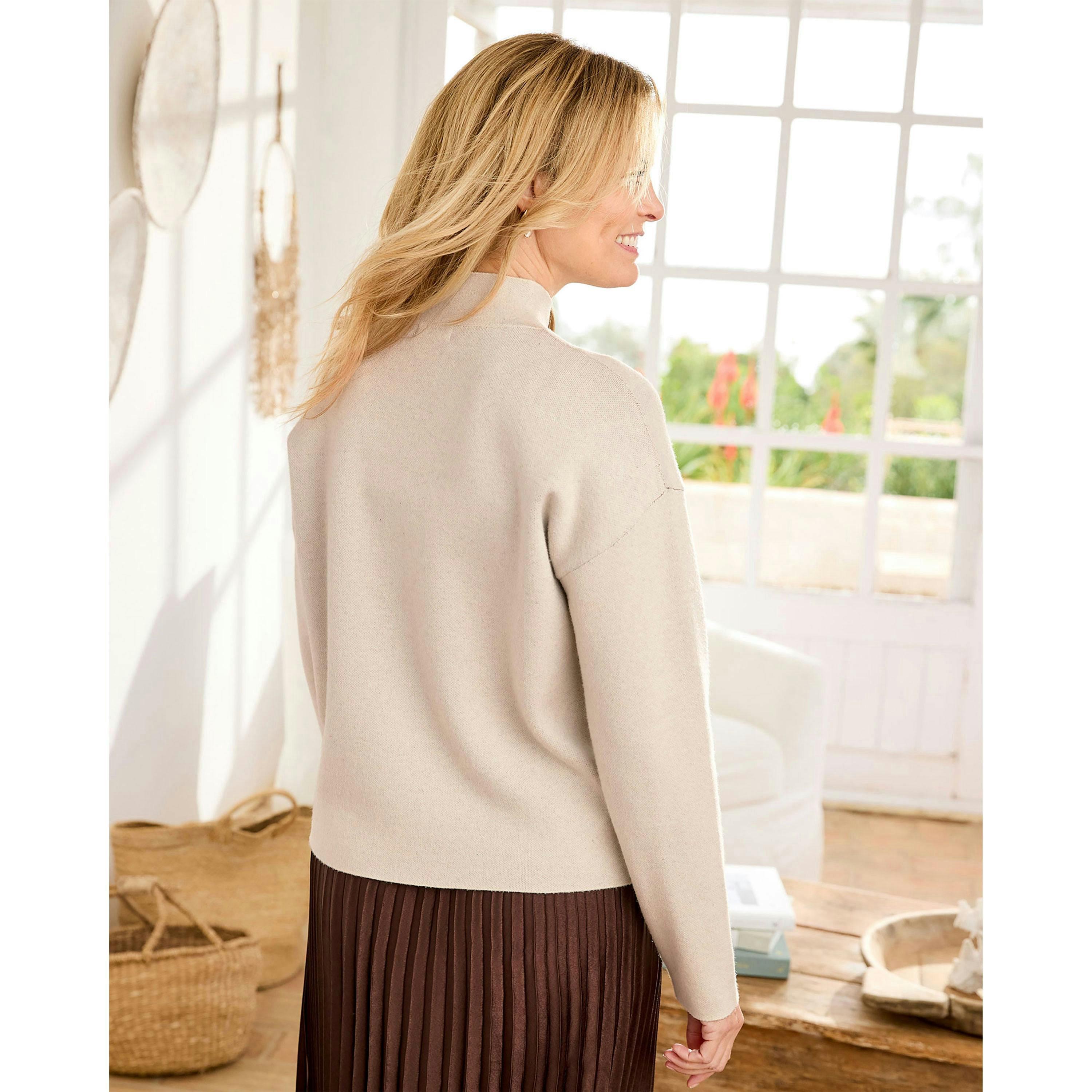 Cotton Traders Jacquard Jumper , view 2 of 3