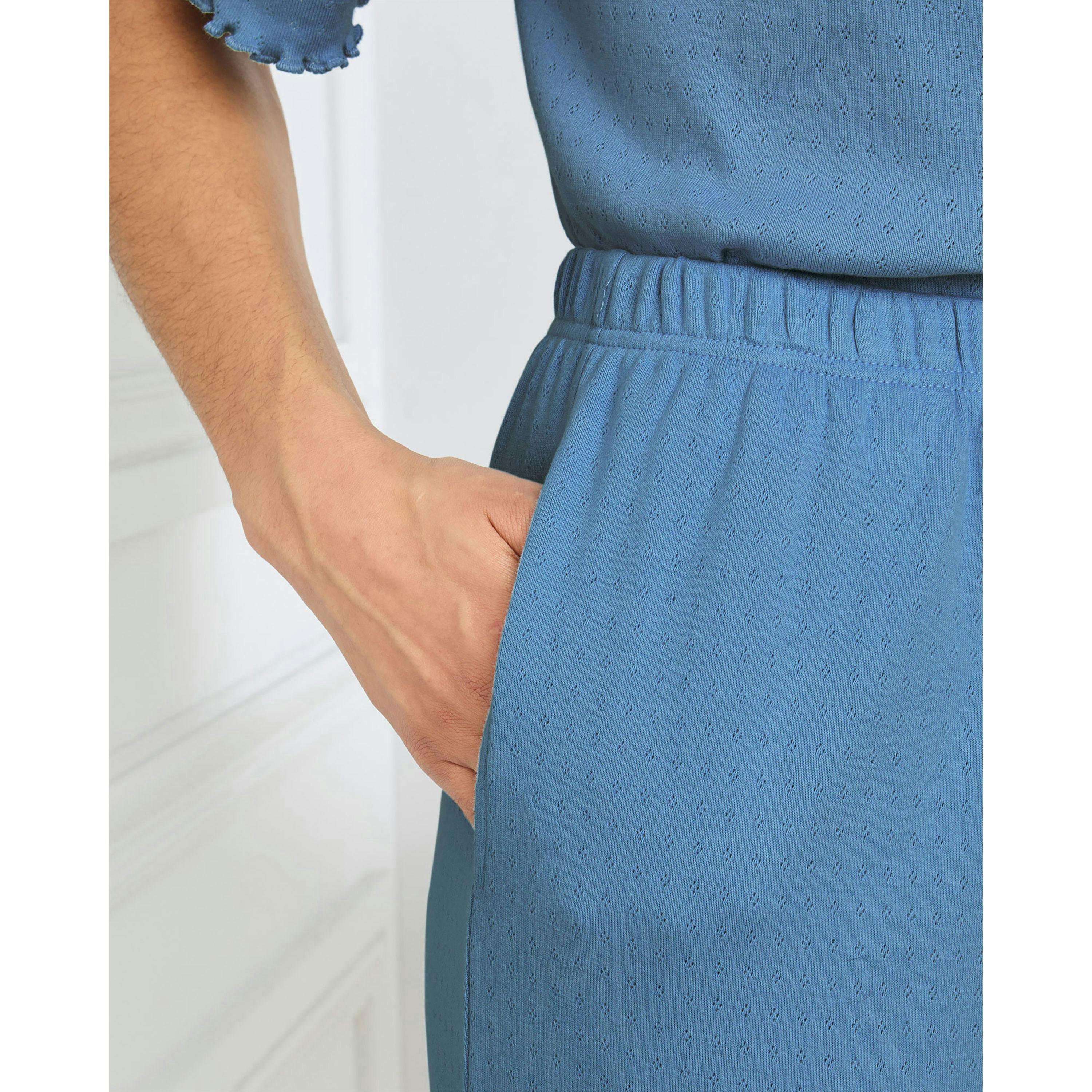 Cotton Traders 2 Pack Cotton Pointelle PJ Bottoms , view 3 of 4
