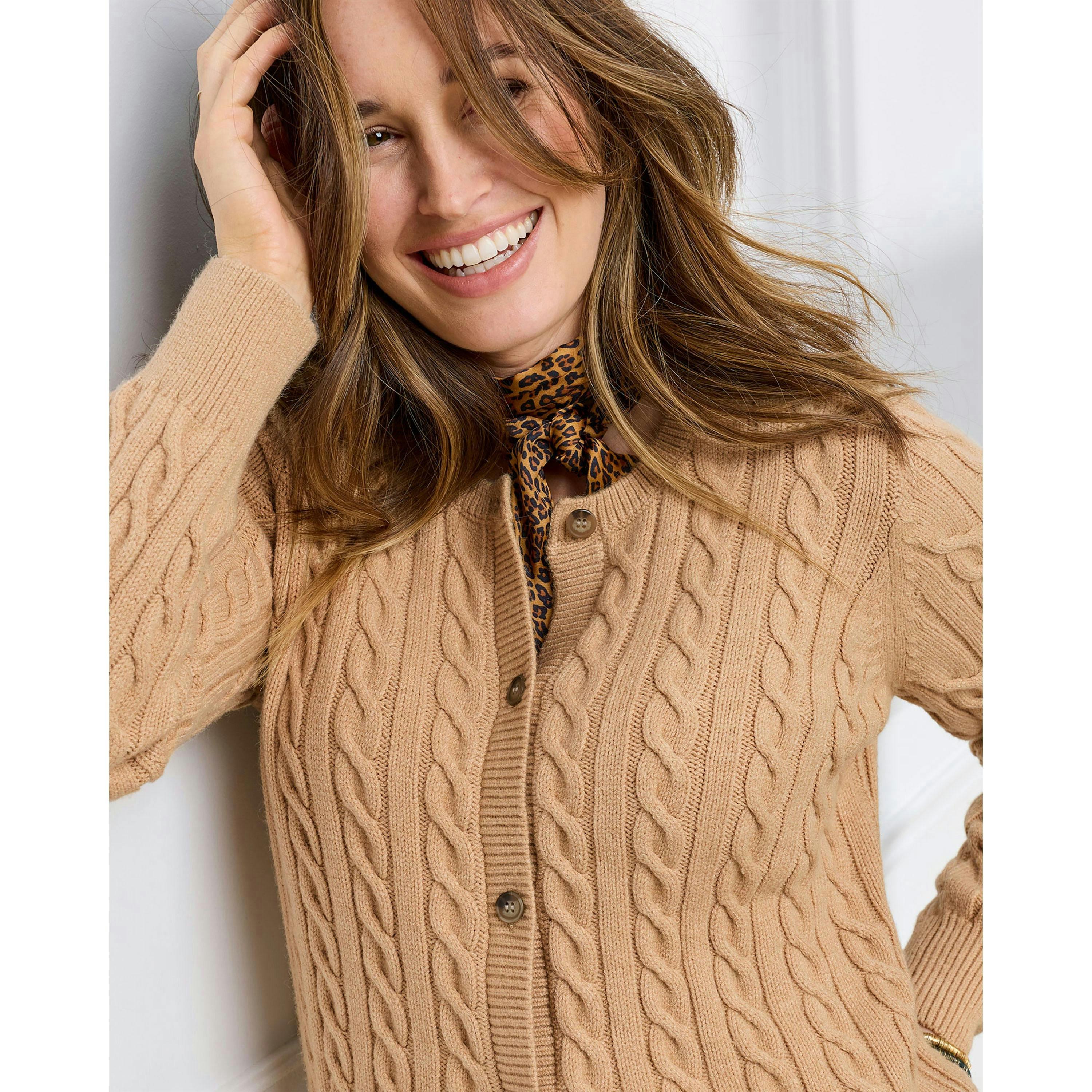 Cotton Traders Cutest Cable Cardigan , view 3 of 3