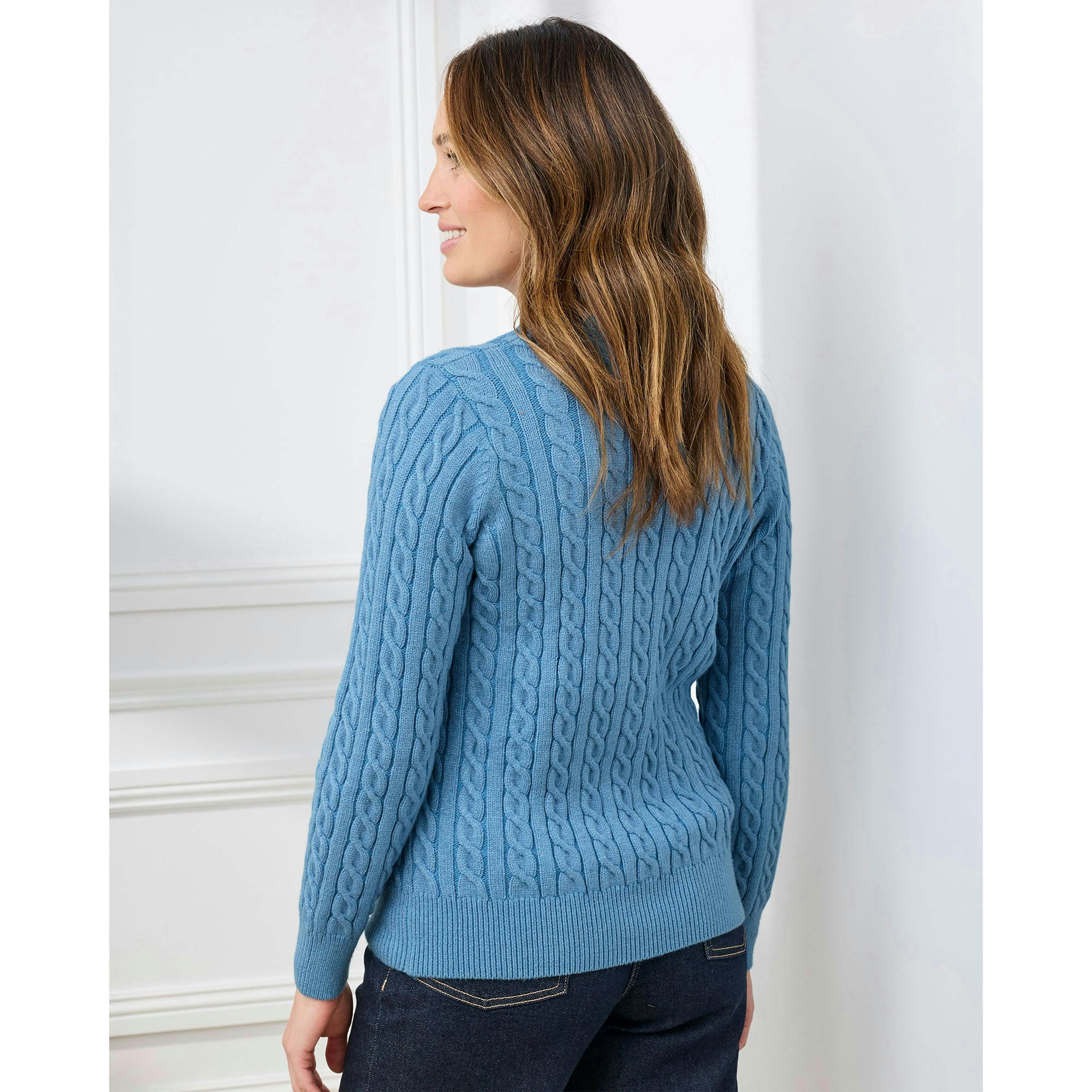 Cotton Traders Cutest Cable Jumper , view 2 of 3