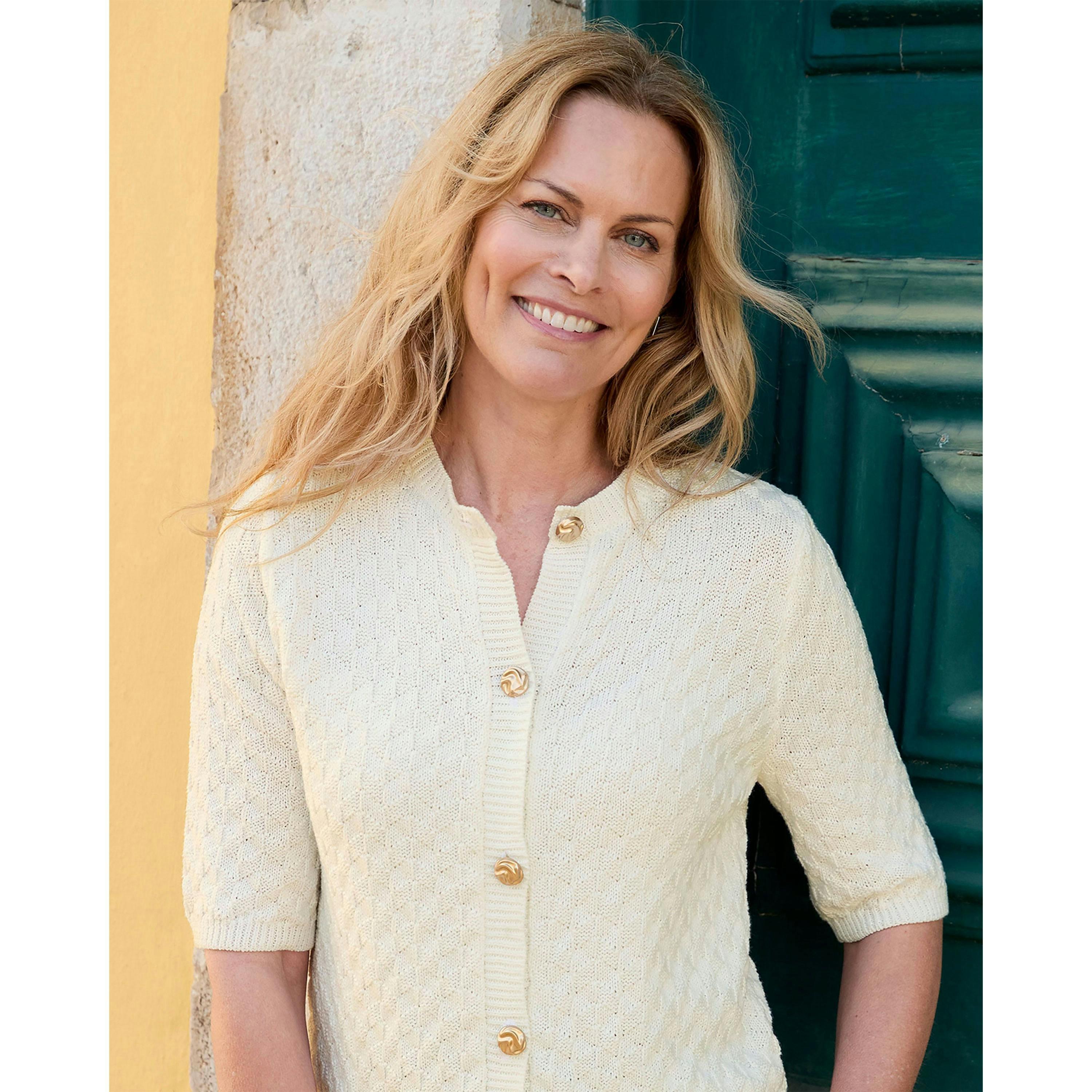 Cotton Traders Short Sleeve Cardigan , view 4 of 4