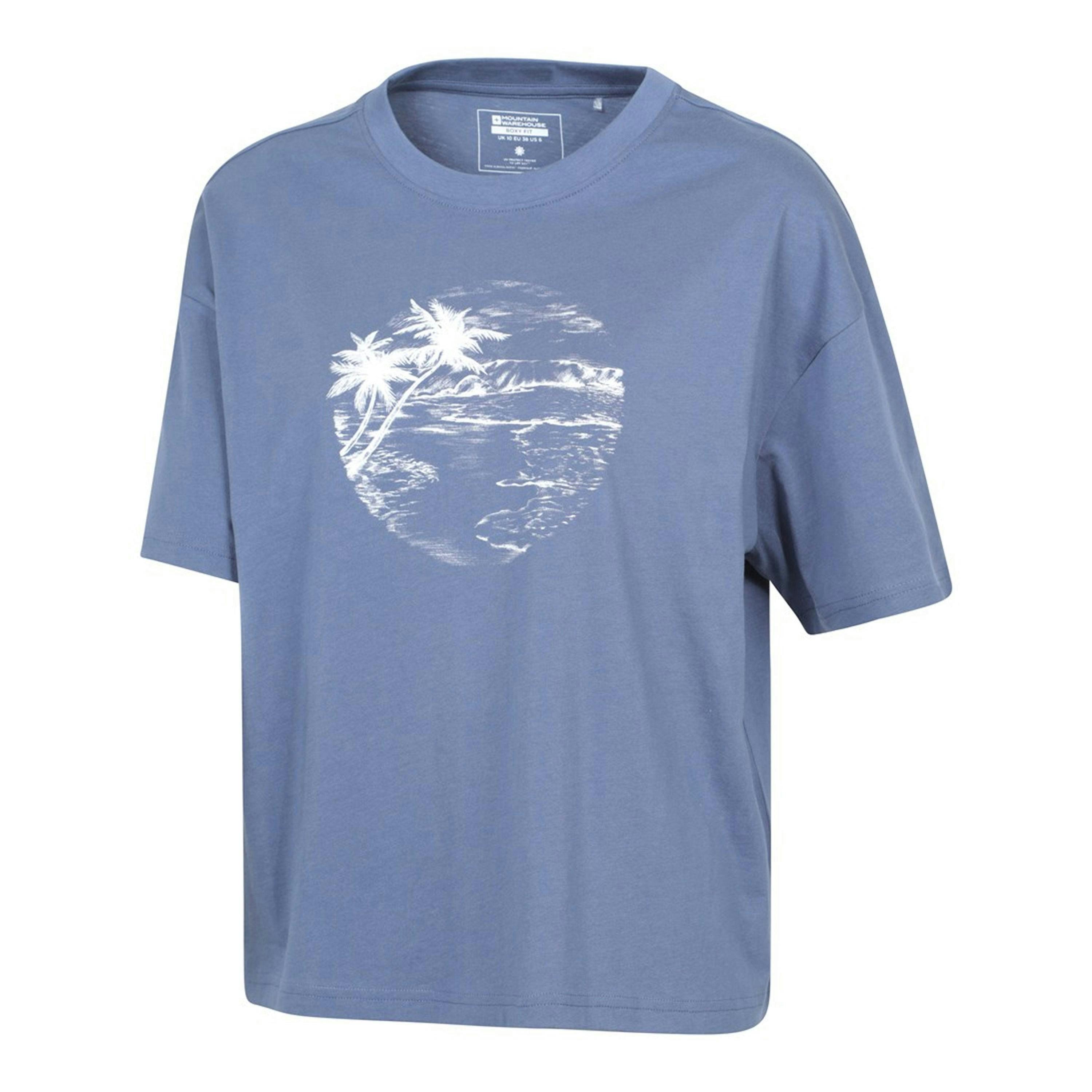 Mountain Warehouse Womens/Ladies Beach Boxy T-Shirt , view 3 of 4