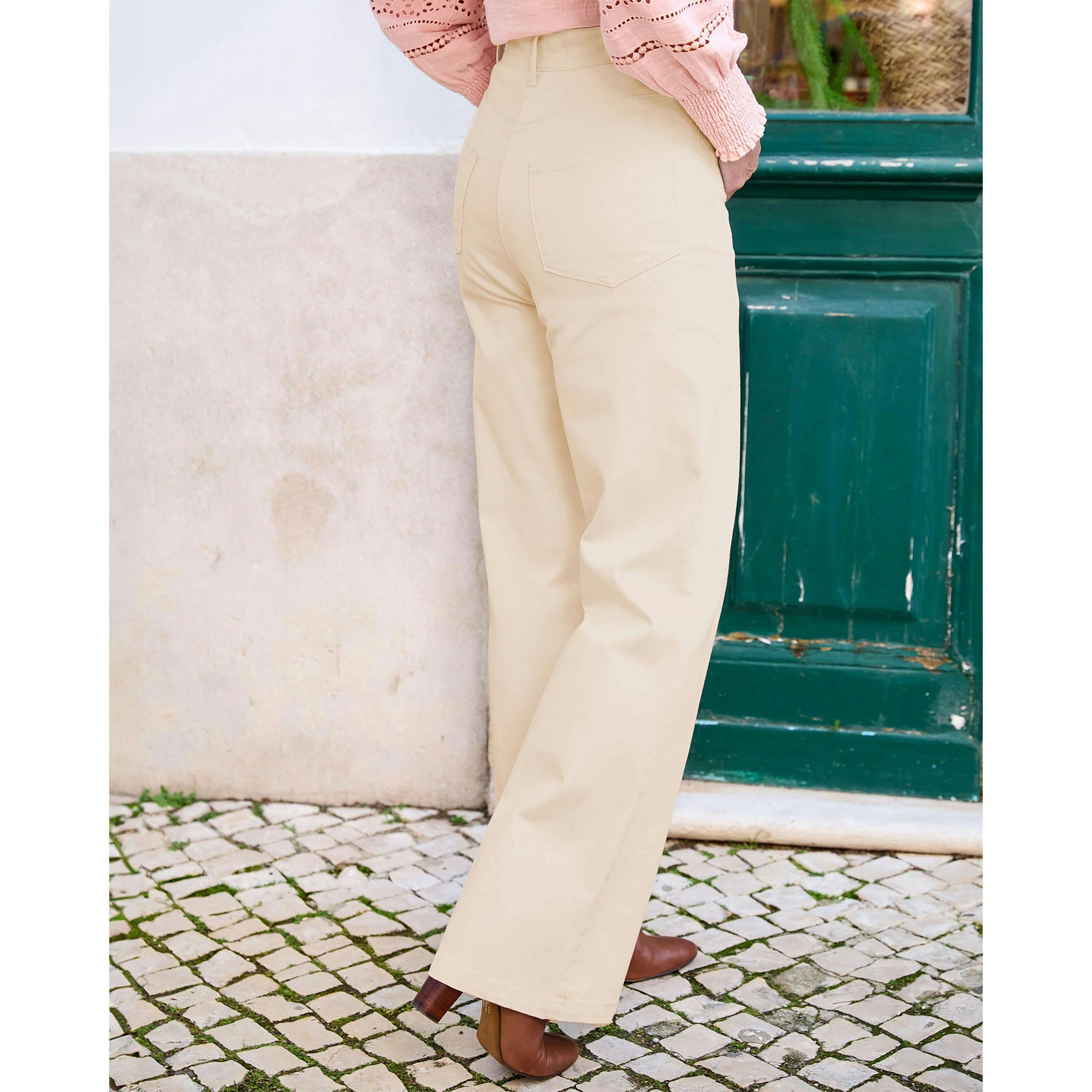 Cotton Traders Wide Leg Jeans , view 2 of 2