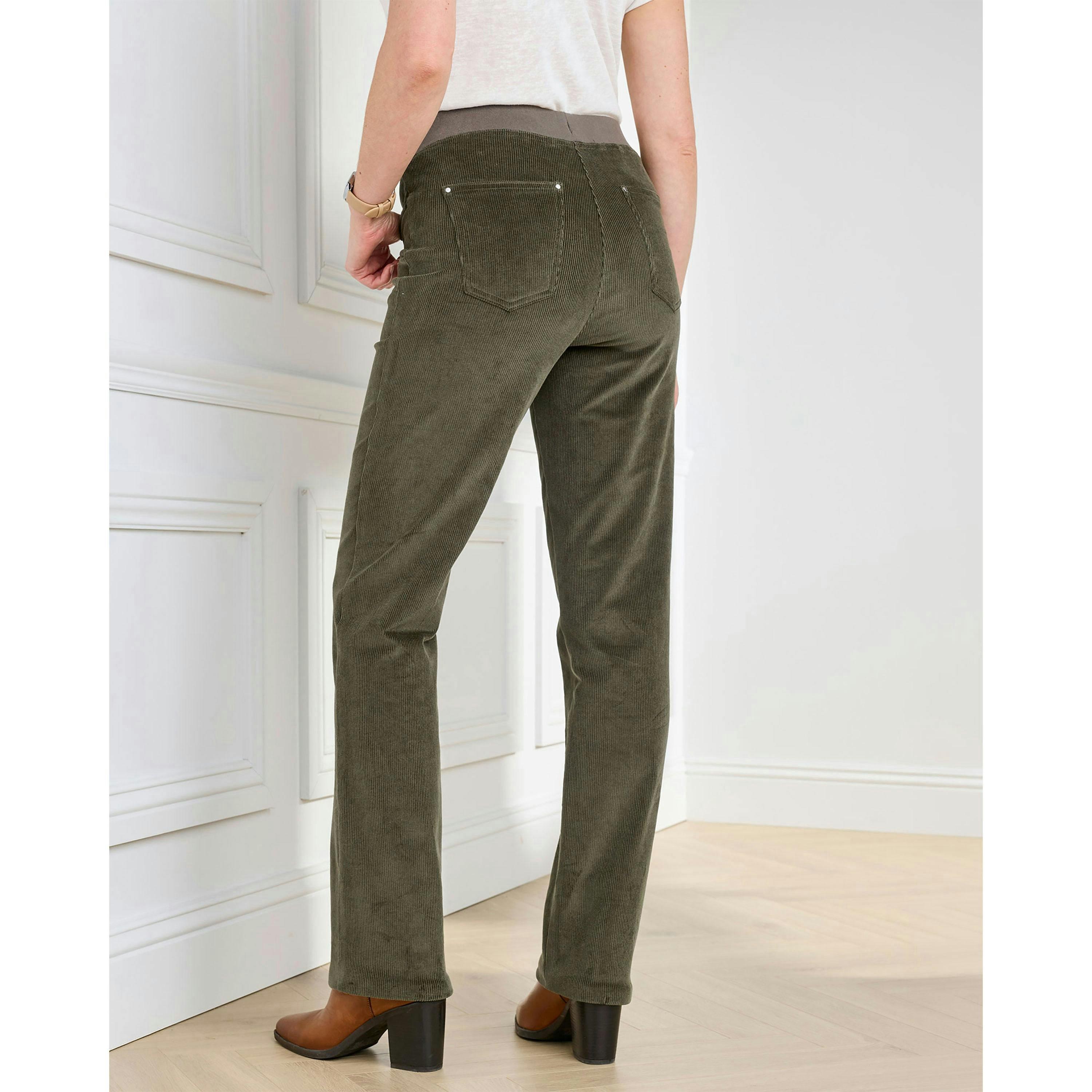 Cotton Traders Premium Pull On Cord Trousers , view 2 of 4