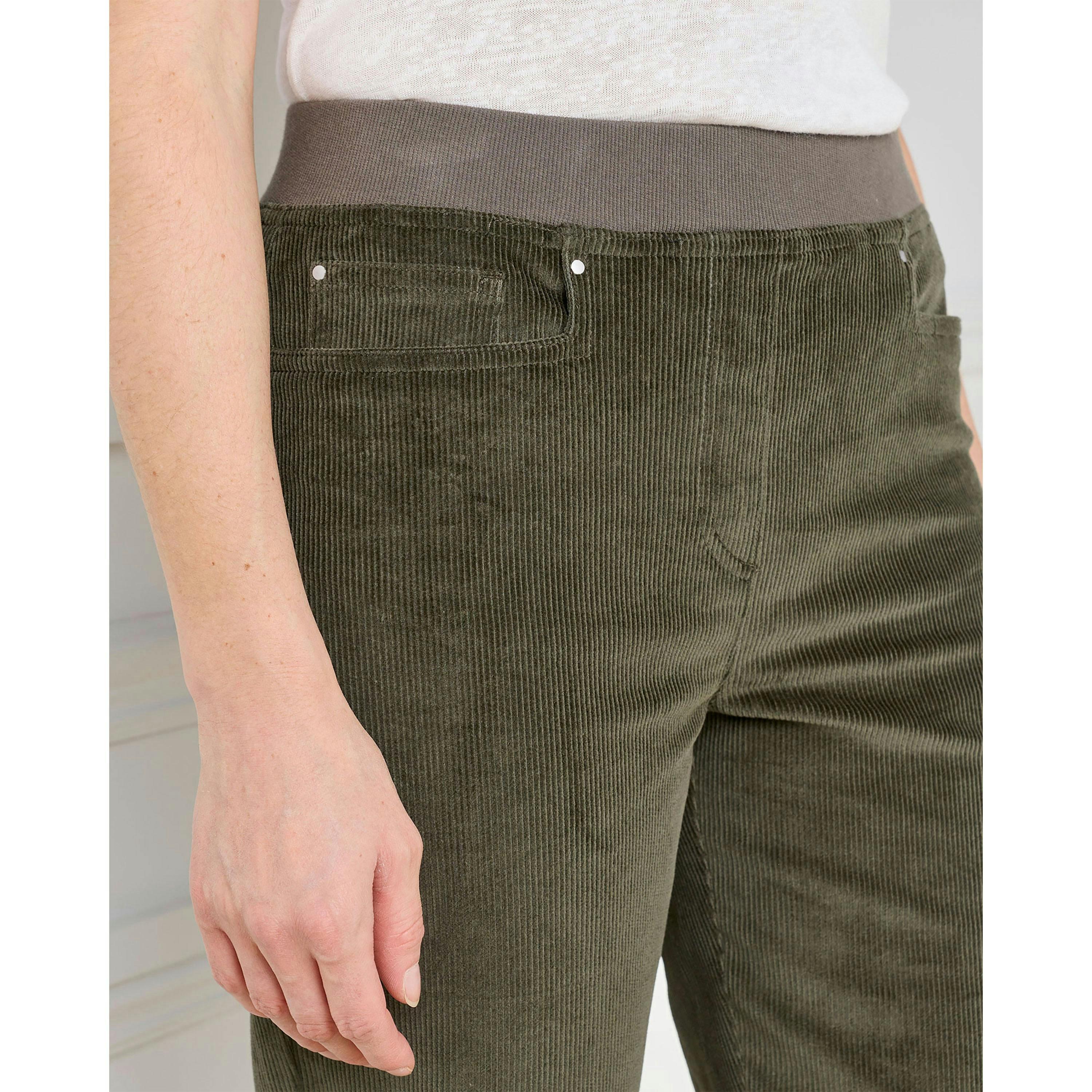 Cotton Traders Premium Pull On Cord Trousers , view 3 of 4