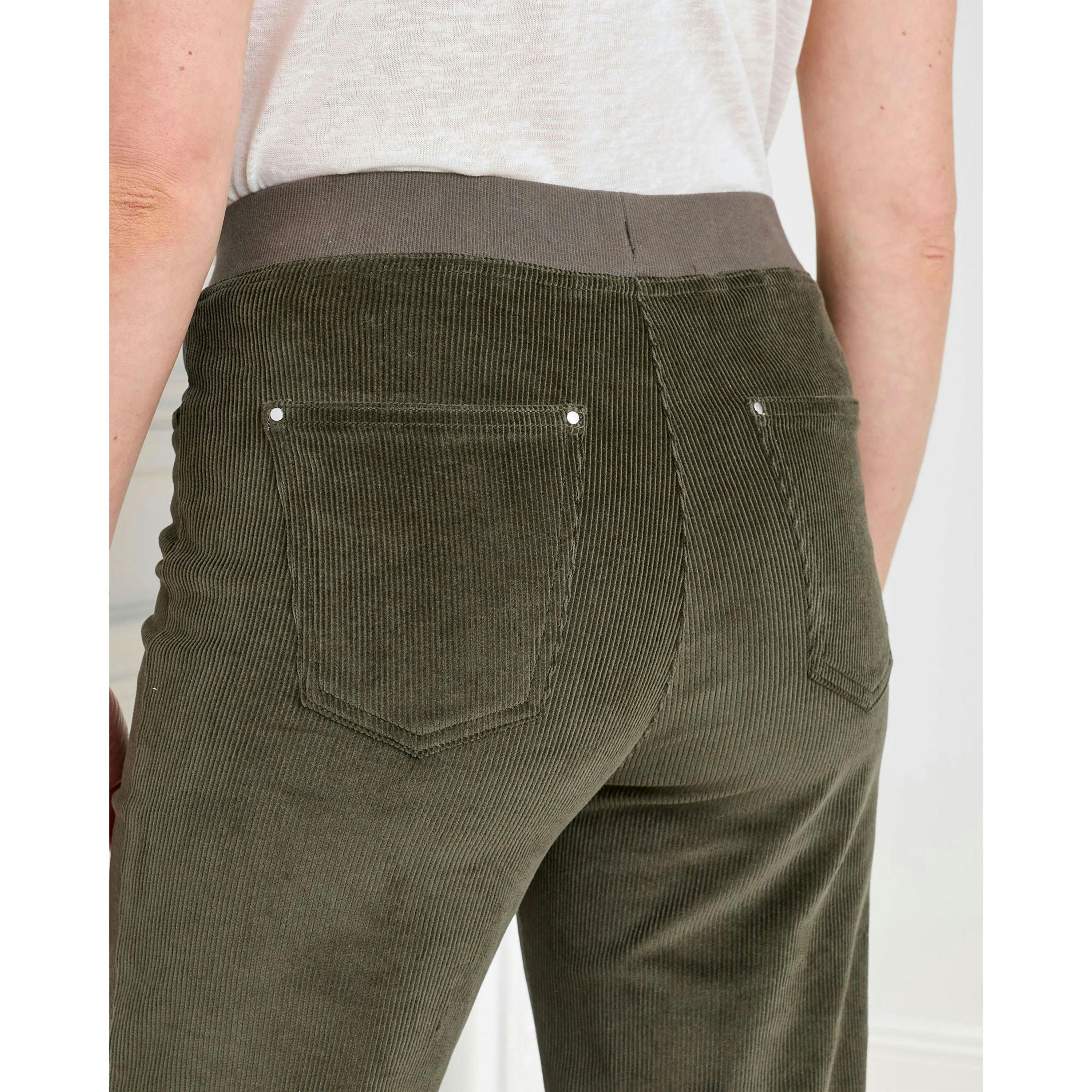 Cotton Traders Premium Pull On Cord Trousers , view 4 of 4