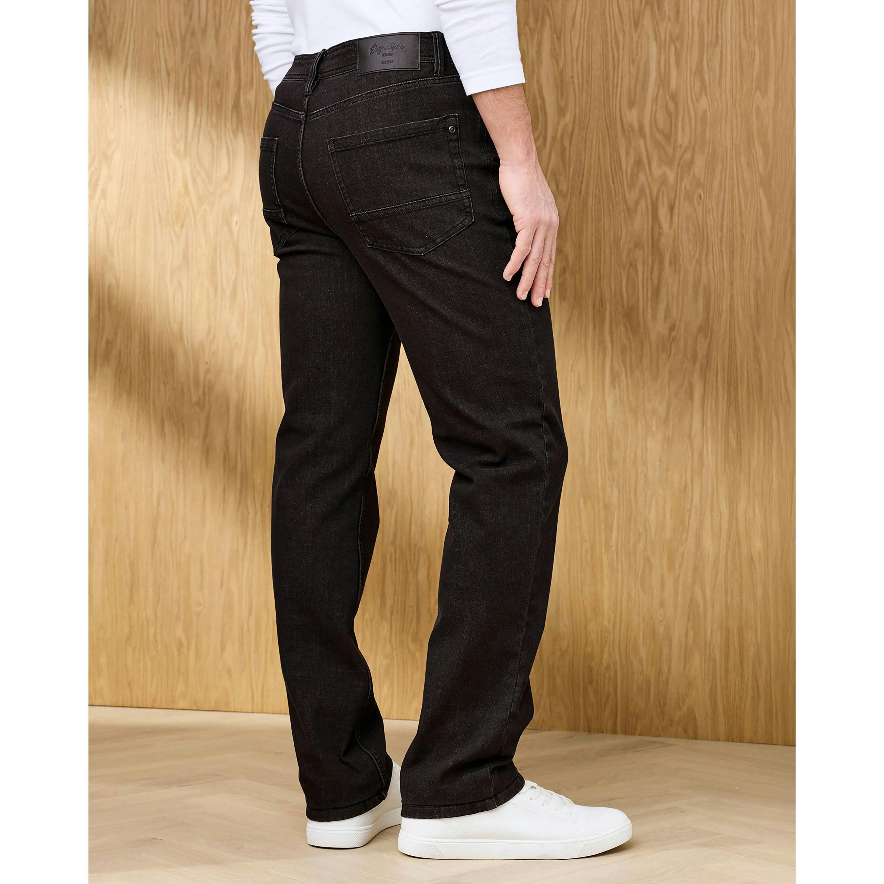 Cotton Traders Signature Ultimate 4-Way Stretch Straight Fit Jeans , view 2 of 3