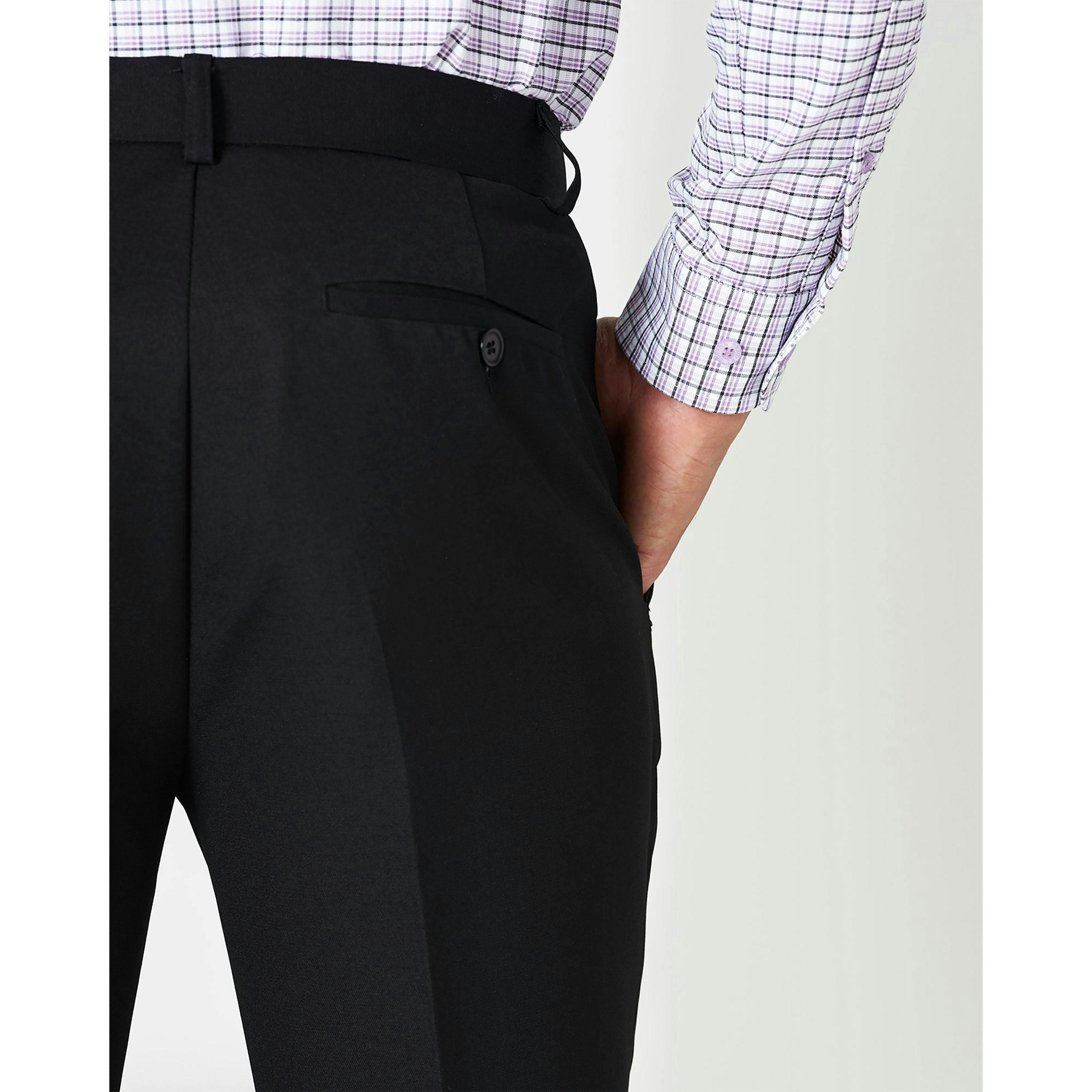 Cotton Traders Pleat Front Supreme Easycare Trousers , view 2 of 3