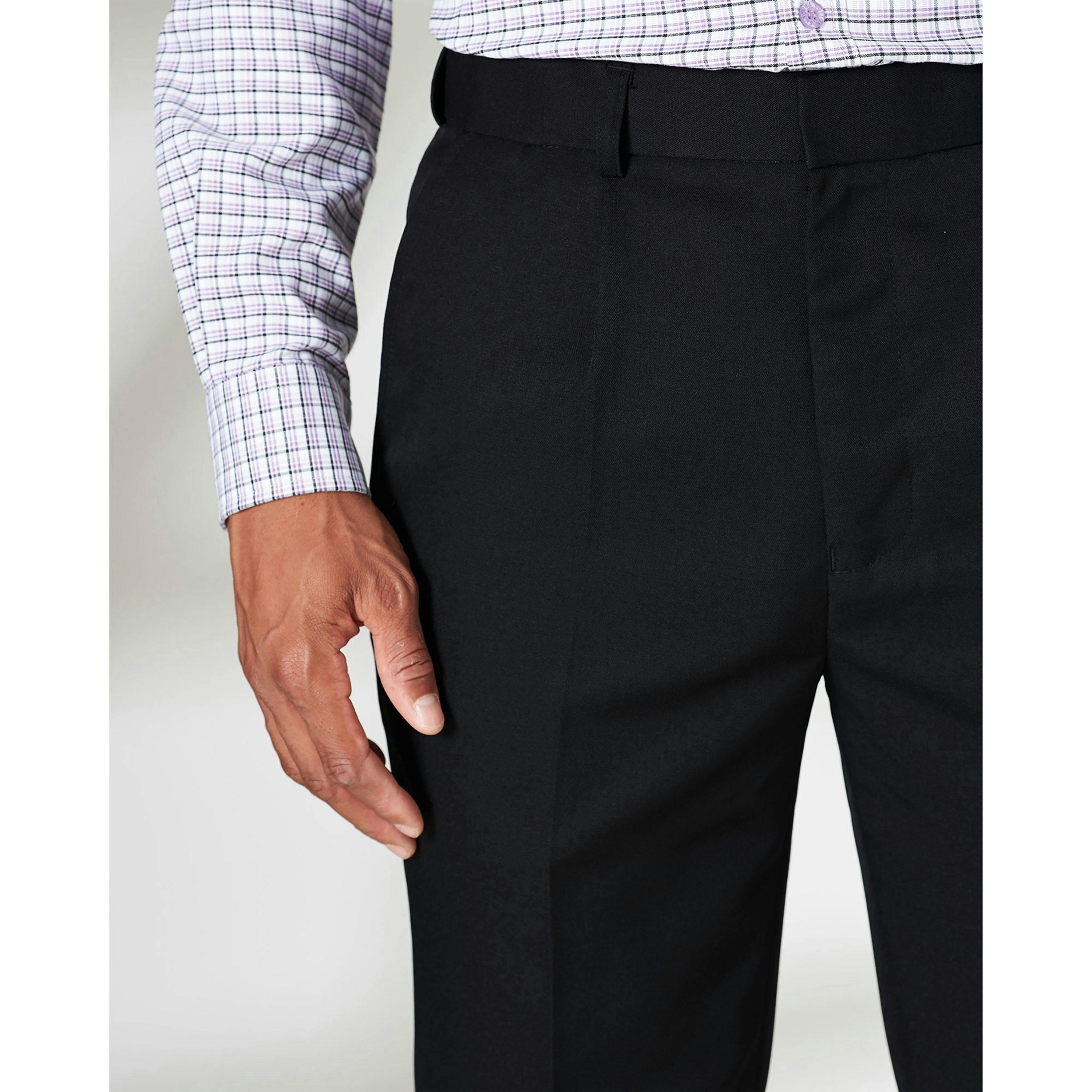 Cotton Traders Pleat Front Supreme Easycare Trousers , view 3 of 3