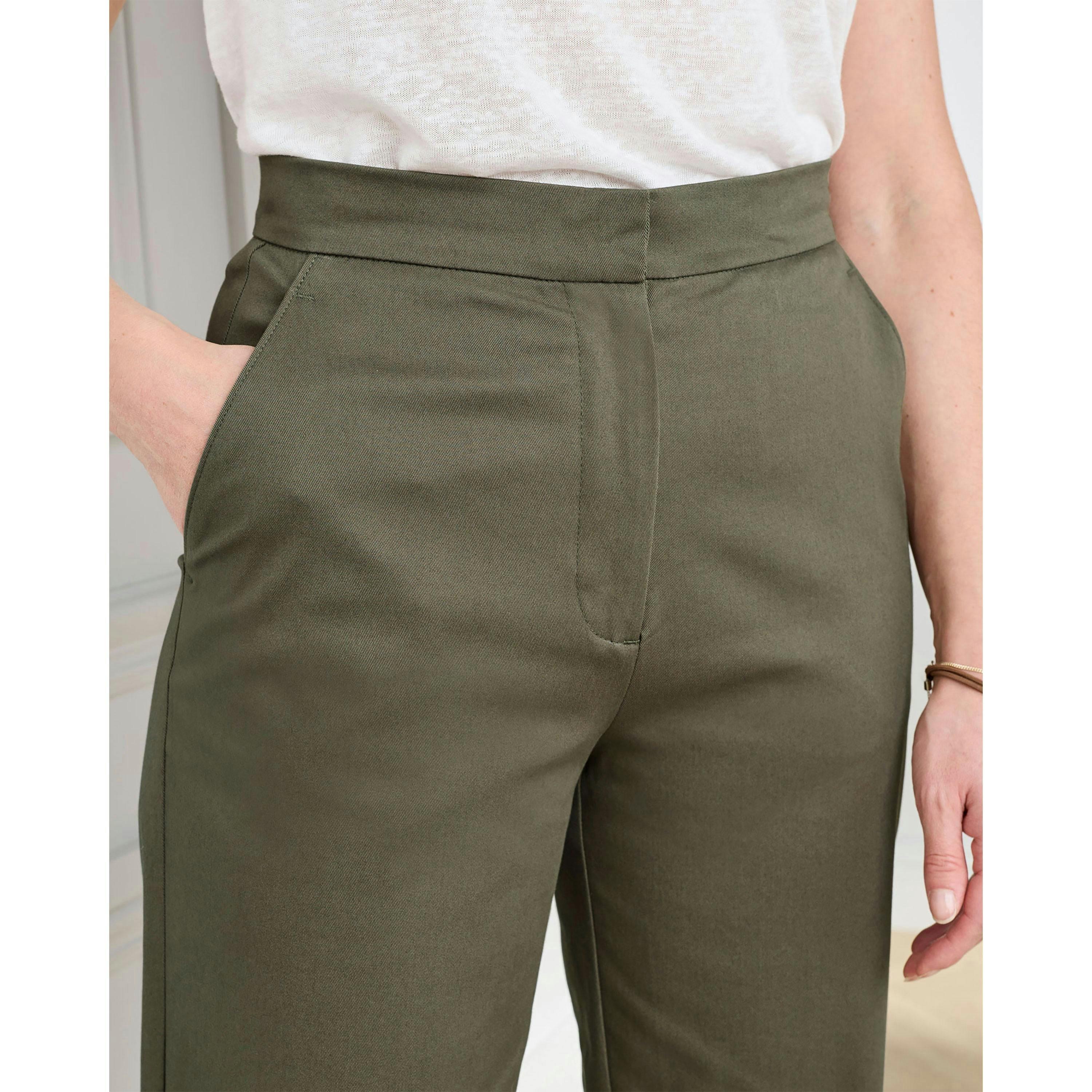 Cotton Traders Ankle Grazer Chino Trousers , view 3 of 3