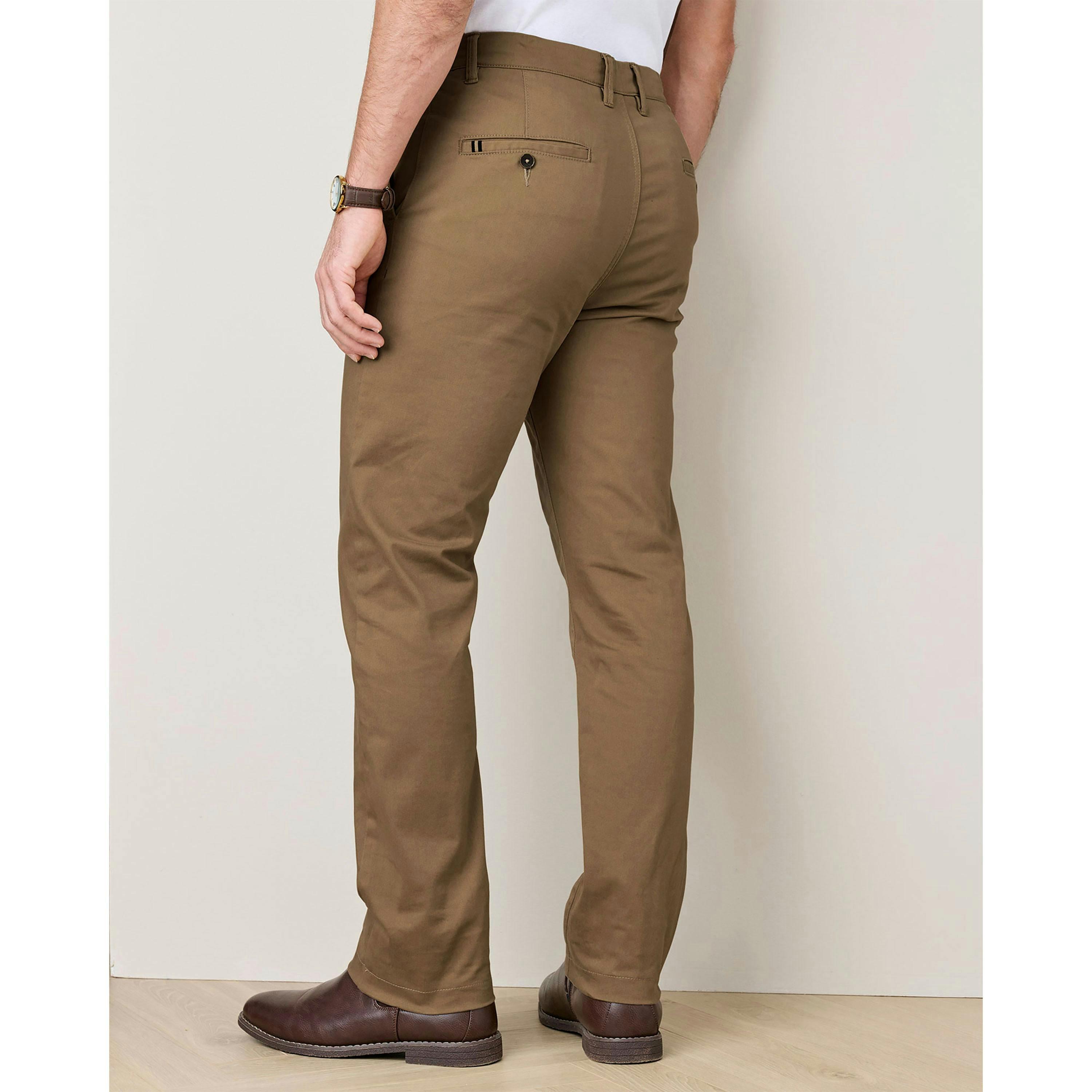 Cotton Traders Signature Stretch Chino Trousers , view 2 of 3