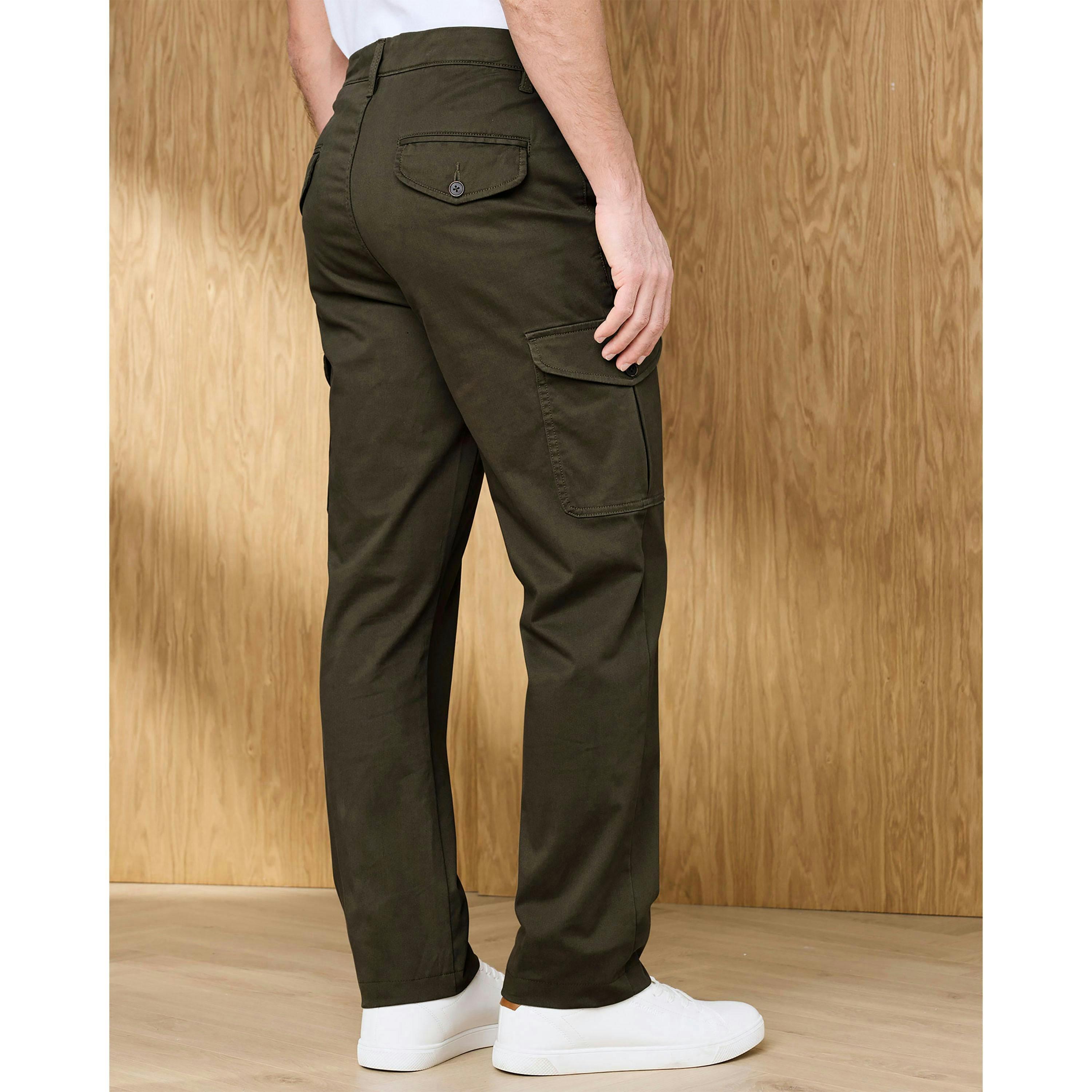 Cotton Traders Signature Stretch Cargo Trousers , view 2 of 3