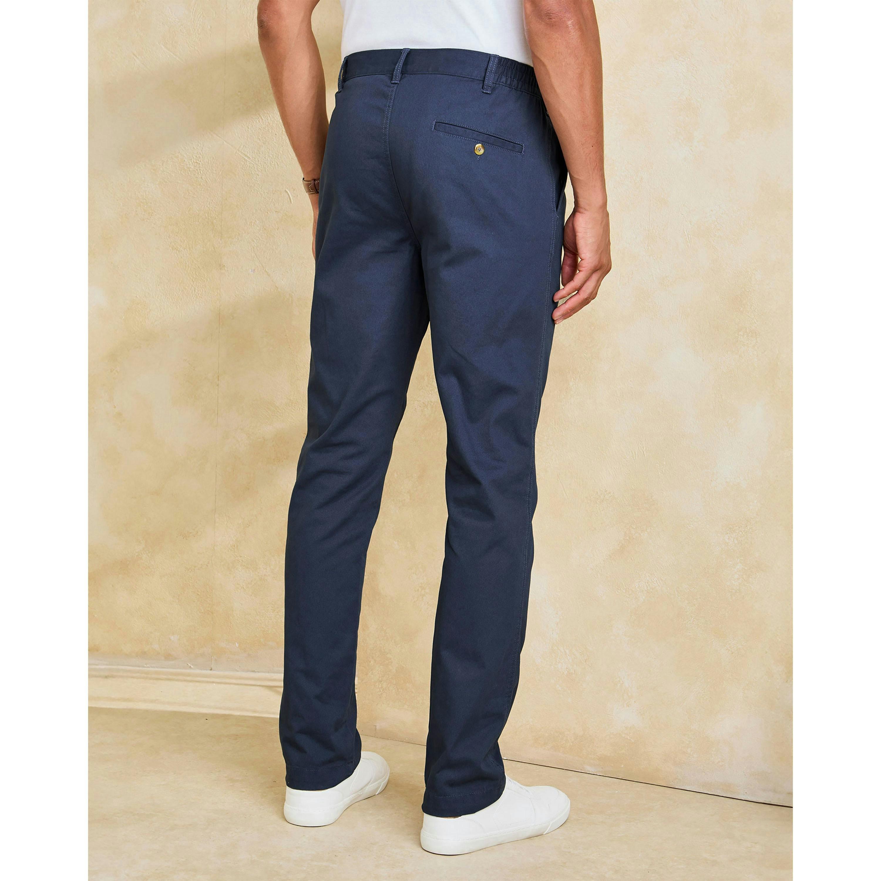 Cotton Traders Easy-wear Single Pleat Front Trousers , view 2 of 3